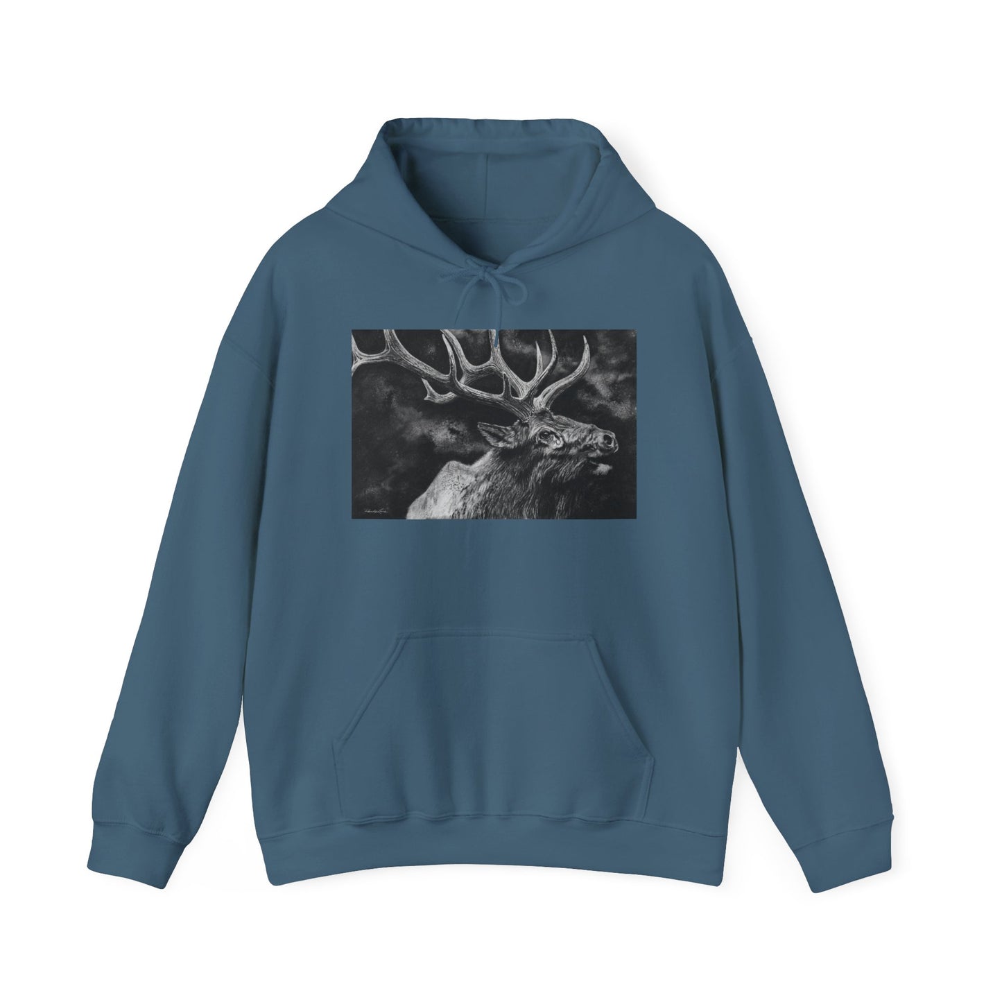 Gladiator, Elk Hooded Unisex Sweatshirt