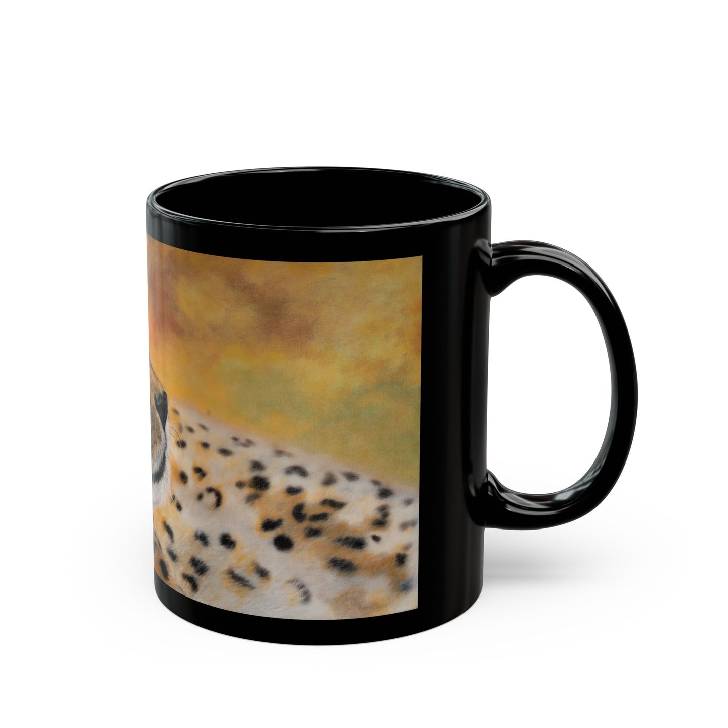 Cheetah Chill, Cheetah Print Coffee Mug