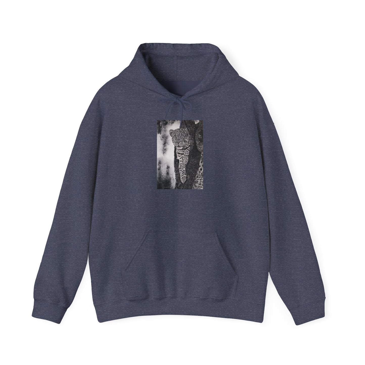 Tree Hugger, Leopard Hoodie