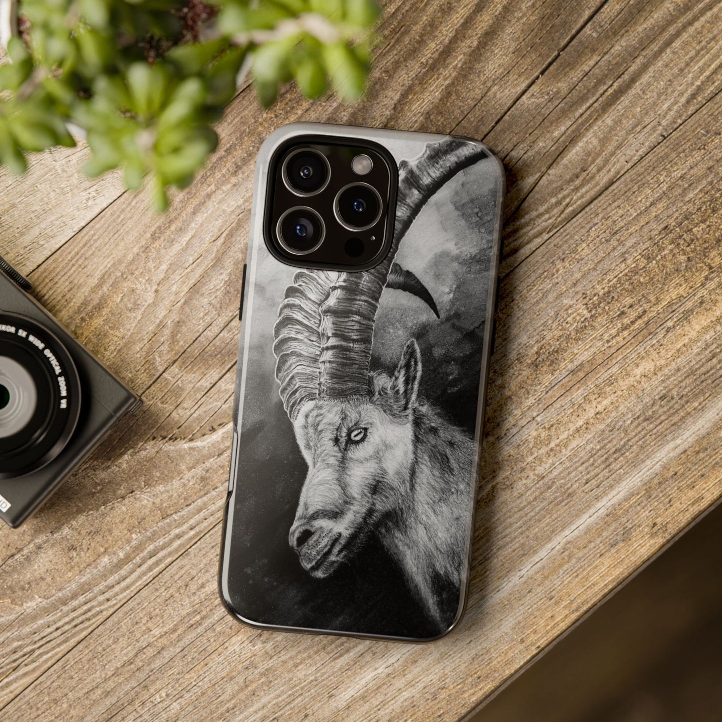 Apex, Alpine Mountain Goat, Tough Phone Case