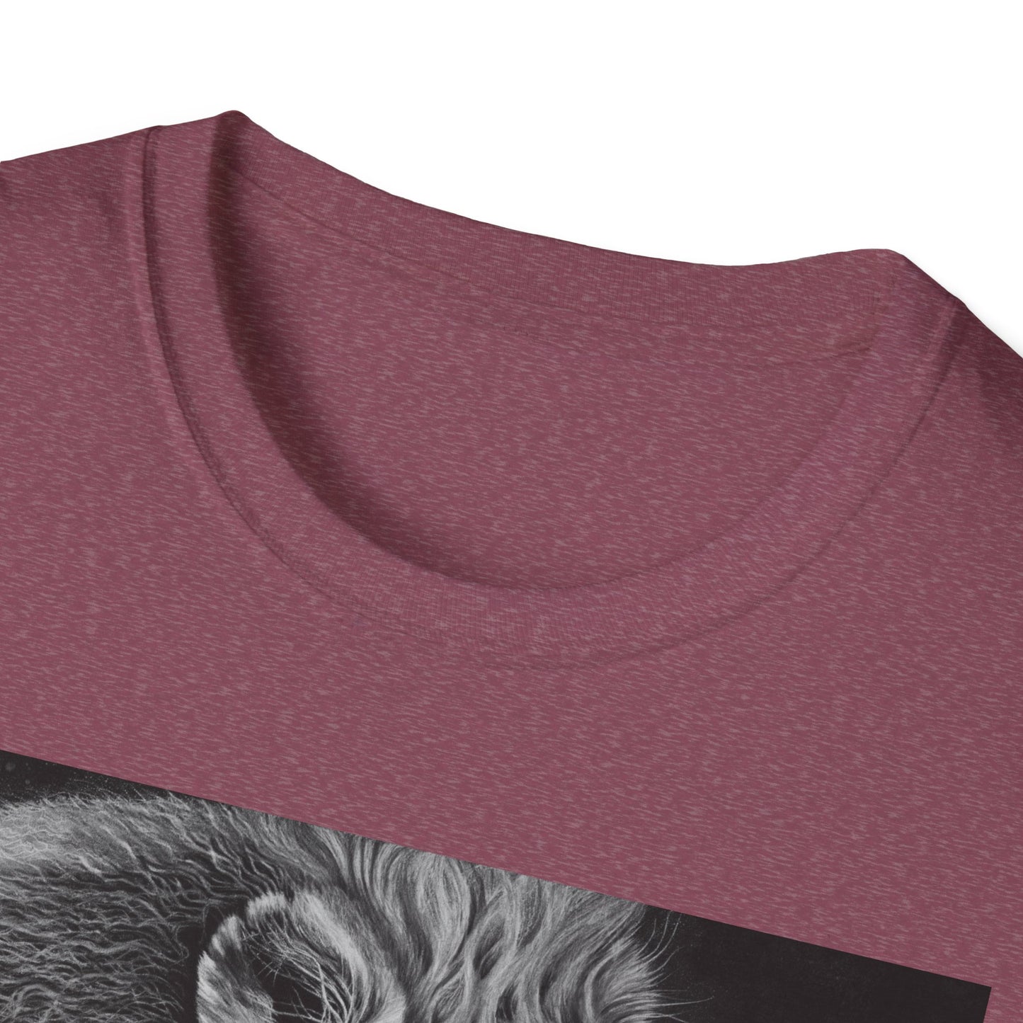 King of Cool, Lion Graphic Tee - Unisex Softstyle T-Shirt