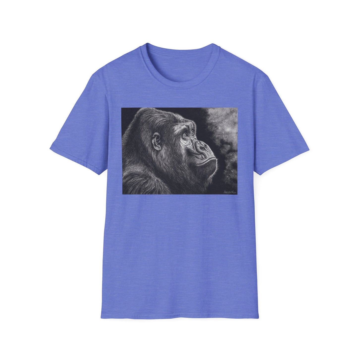 Gorilla Art T-Shirt, Unisex Tee
