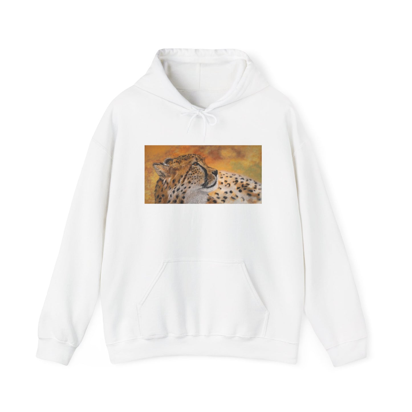 Cheetah Chill, Cheetah Unisex Hooded Sweatshirt