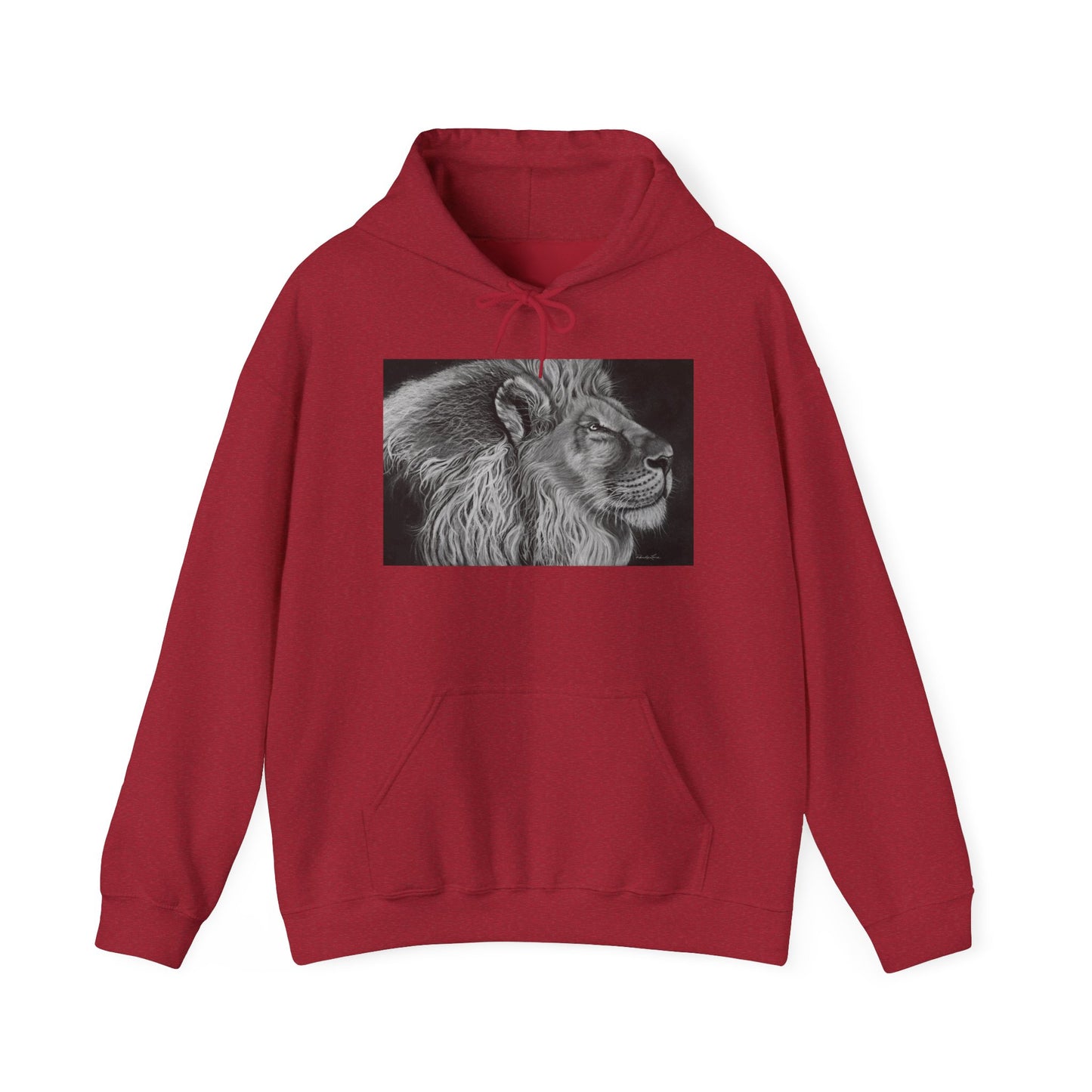King of Cool, Lion Hoodie | Cozy Unisex Sweatshirt