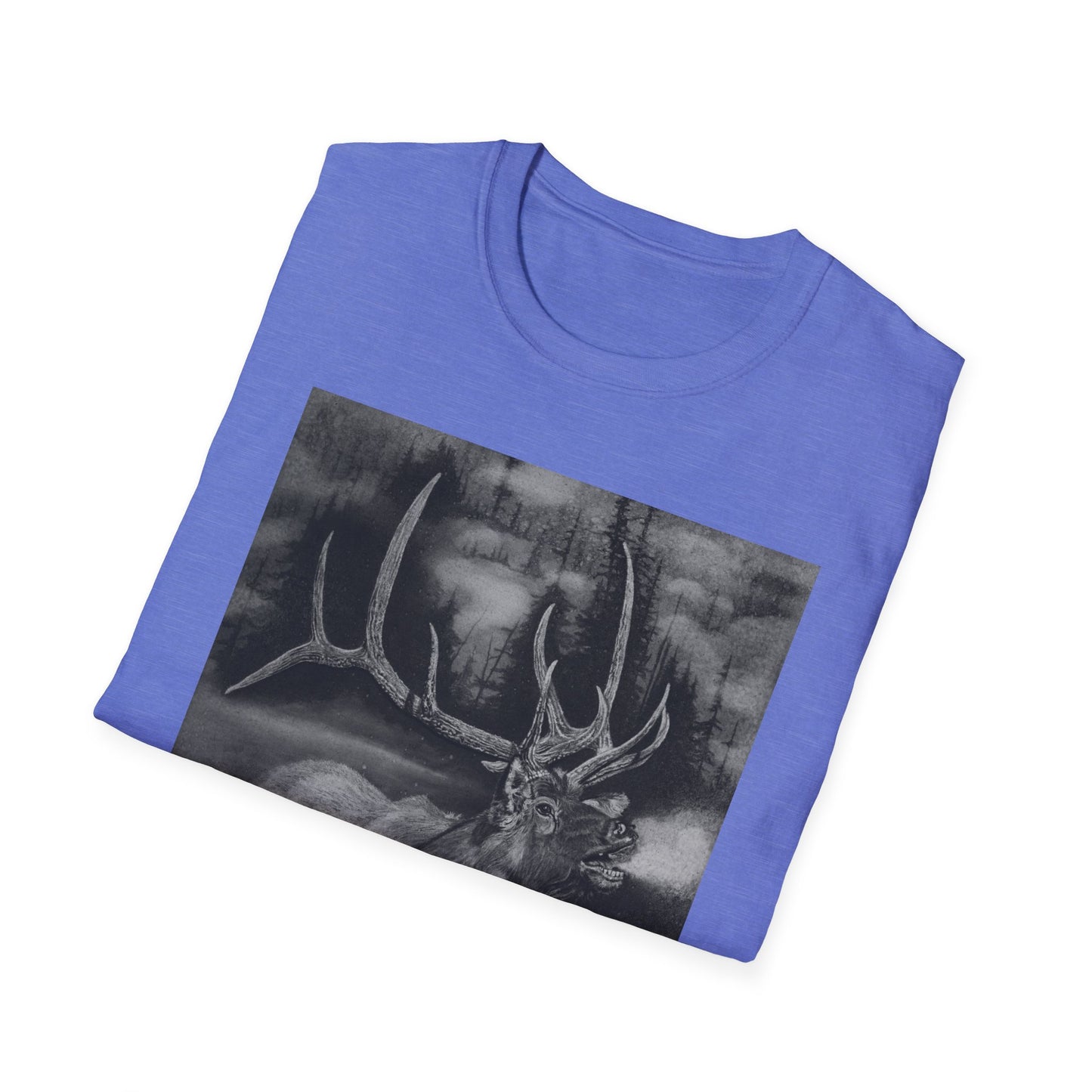 Mountain Music, Elk Unisex Soft T-Shirt