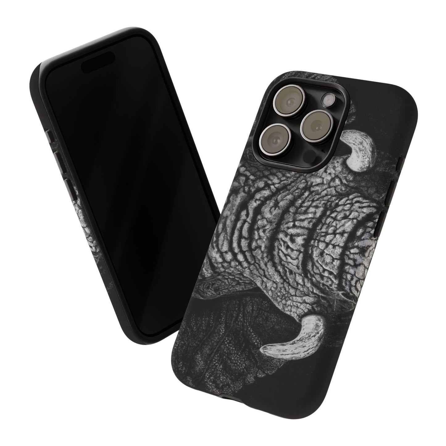 Ebony and Ivory, Elephant Phone Case, Tough Cases