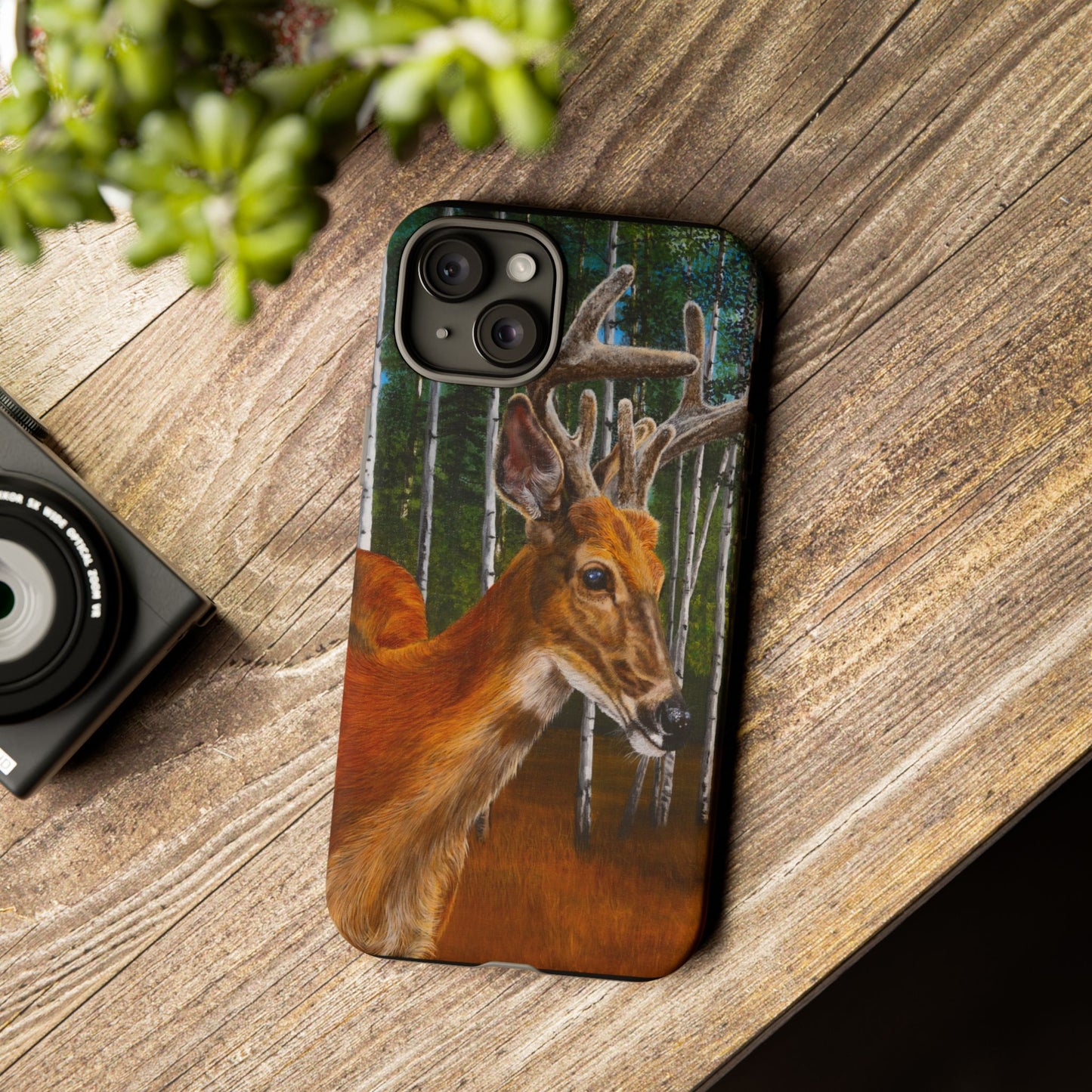 Velvet Crush, Deer Tough Phone Cases