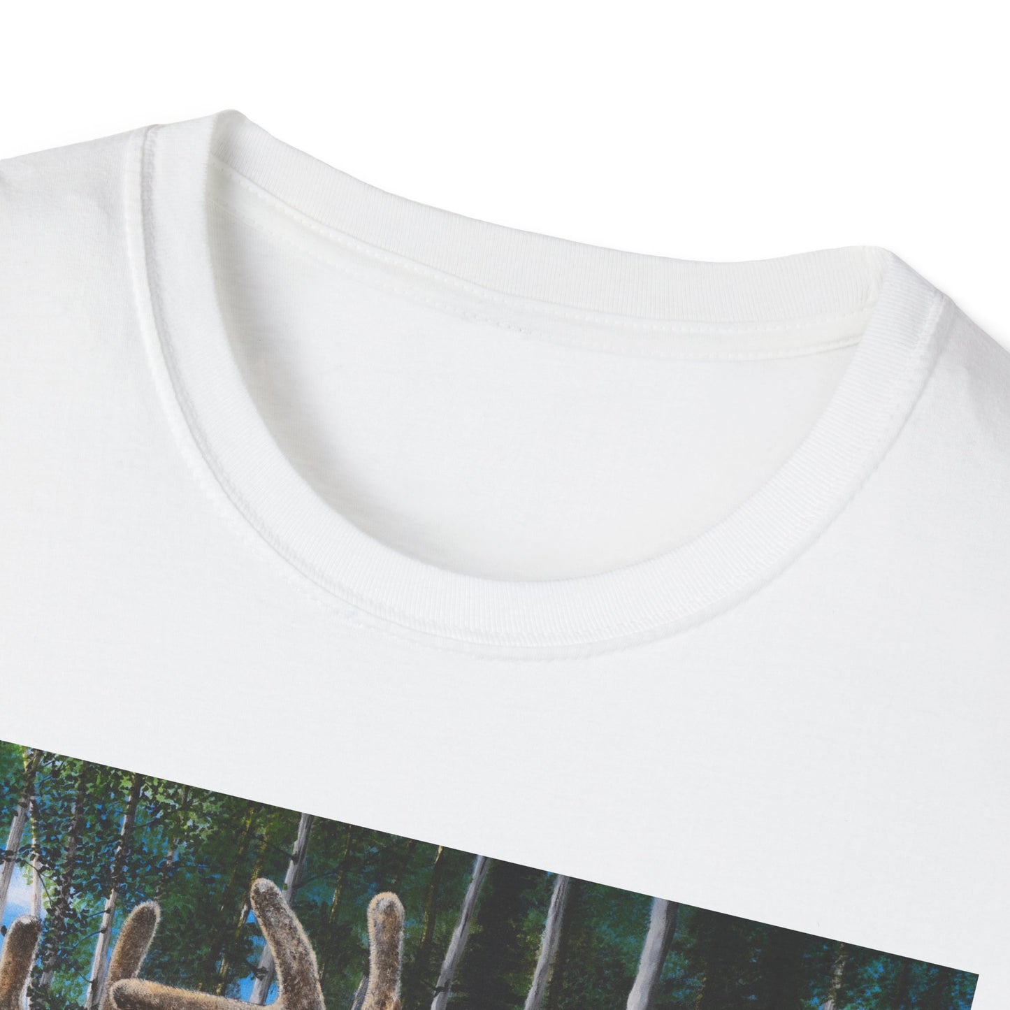 Velvet Crush, Deer Unisex Softstyle T-Shirt