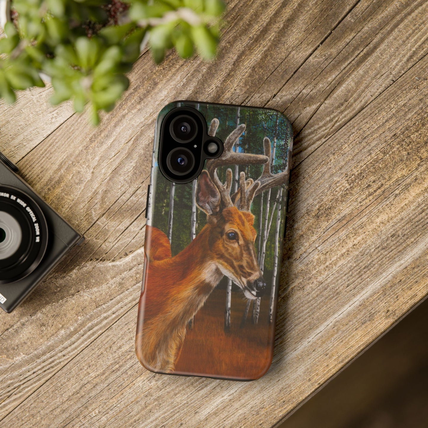 Velvet Crush, Deer Tough Phone Cases