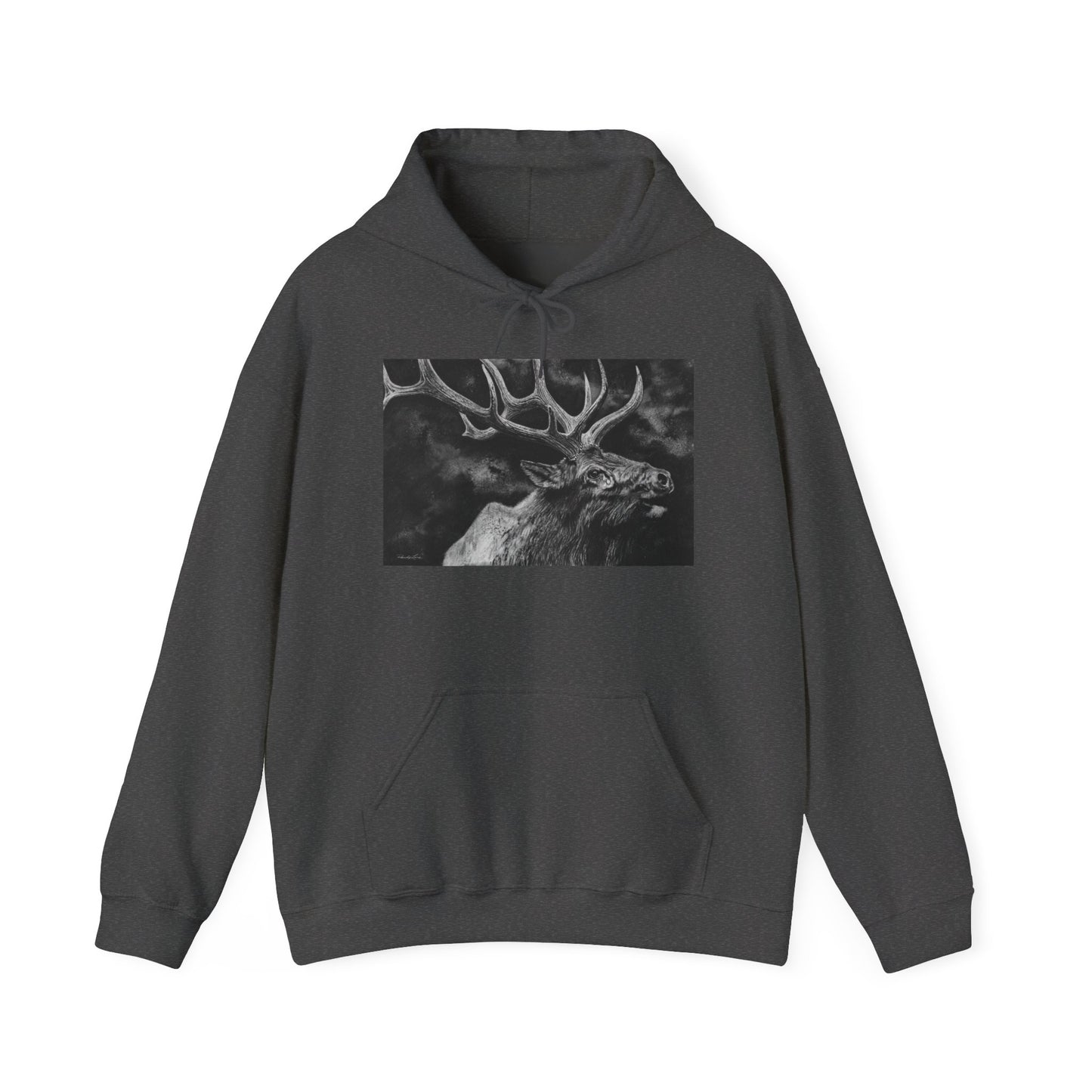 Gladiator, Elk Hooded Unisex Sweatshirt