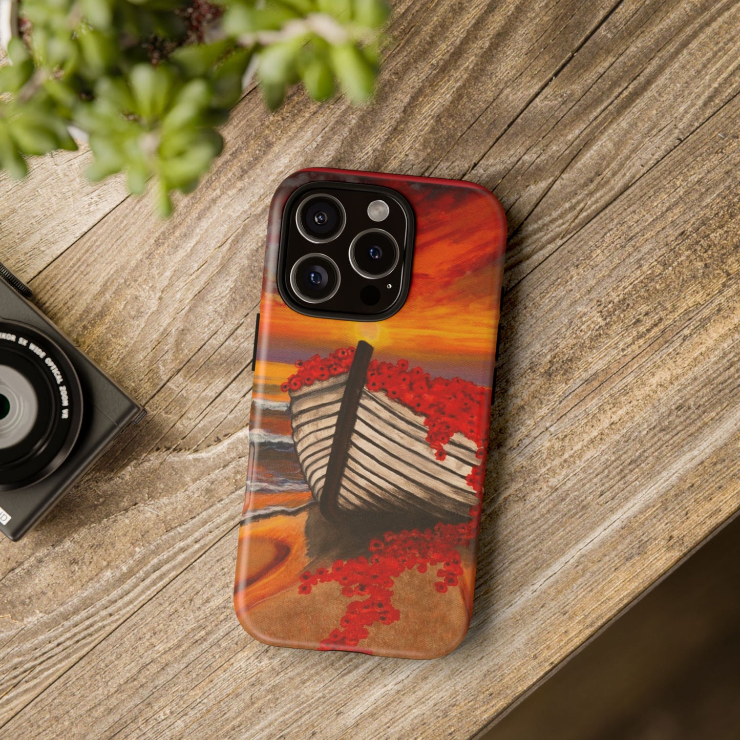 Grace Garden, Phone Case with Boat Design, Tough Cases