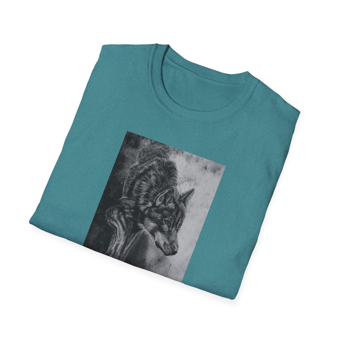 Specter, Wolf Graphic Unisex Softstyle T-Shirt