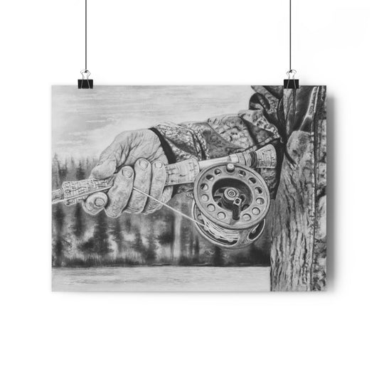 Therapy,  Fly Fishing Giclée Art Print