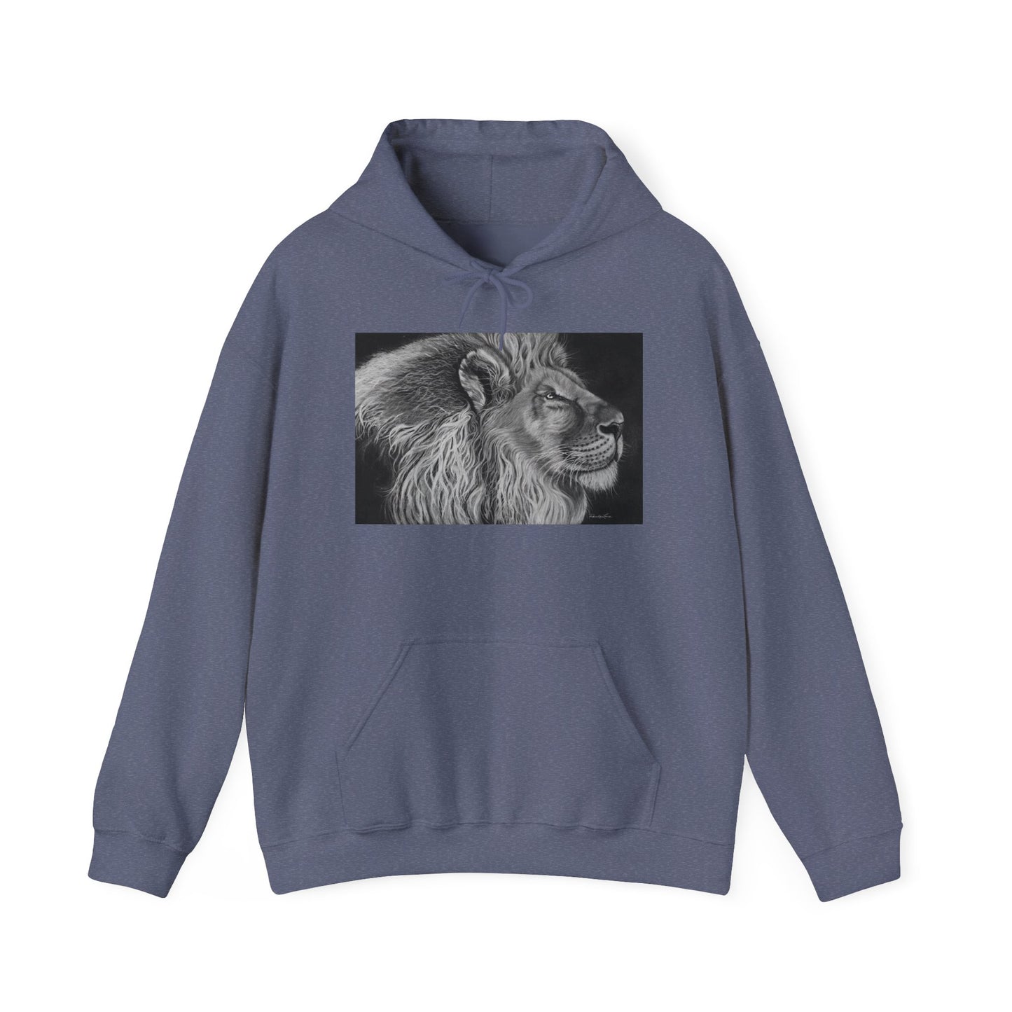 King of Cool, Lion Hoodie | Cozy Unisex Sweatshirt