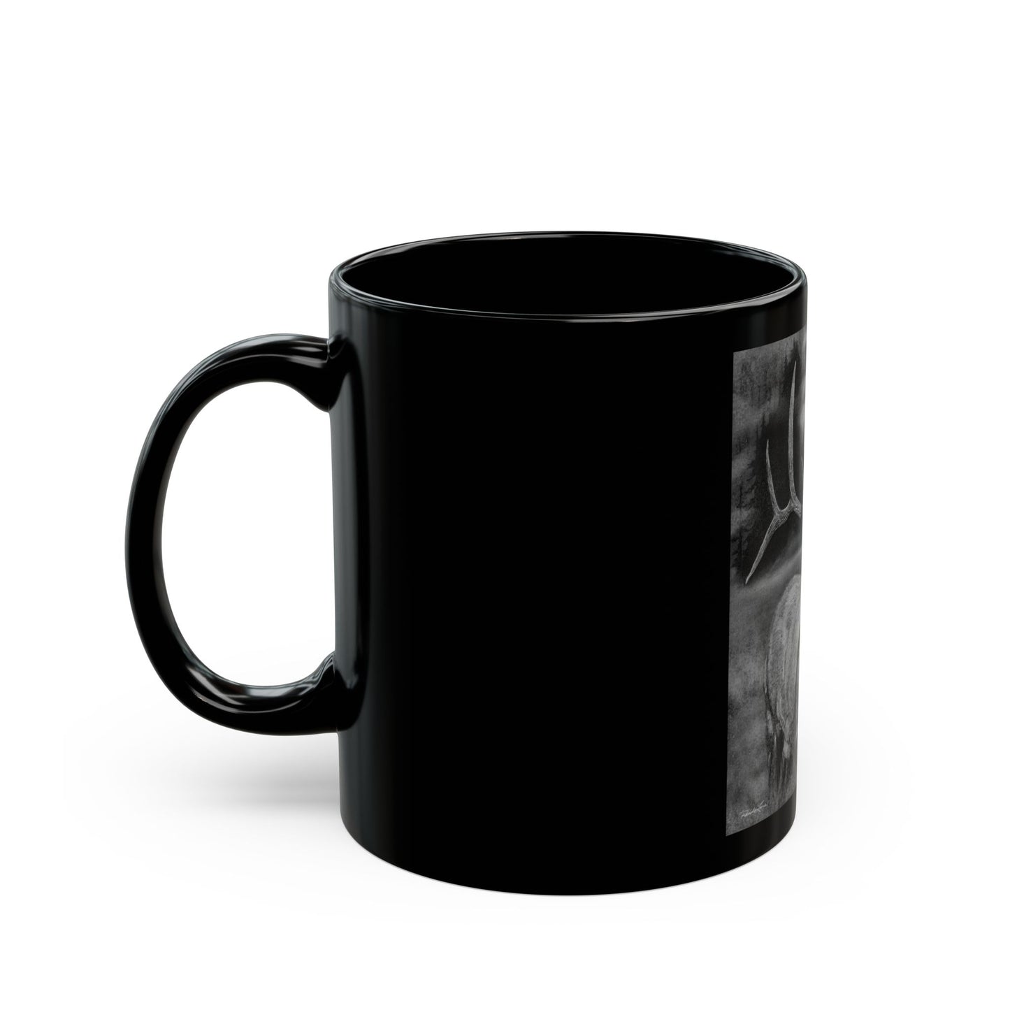 Mountain Music, Elk Black Mug