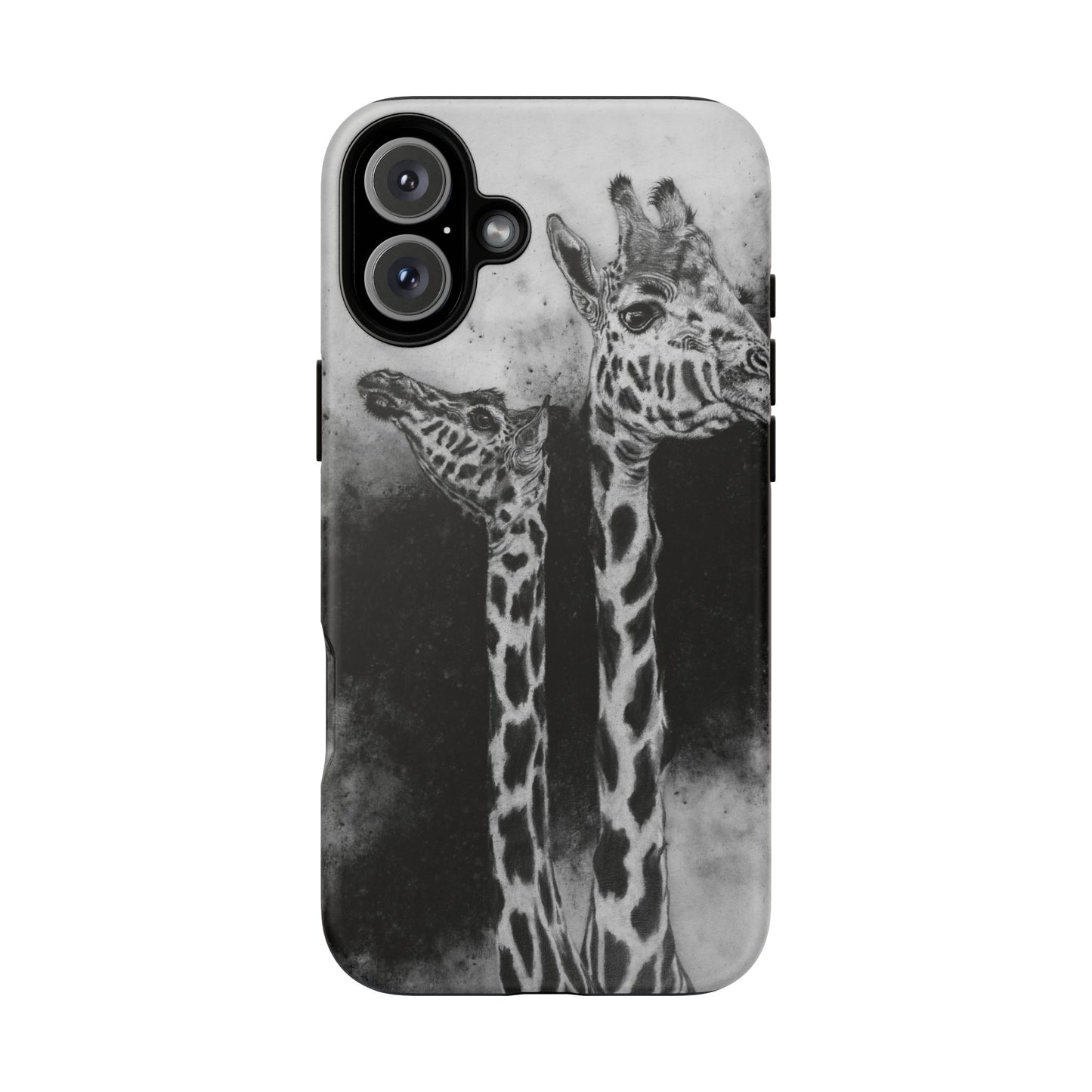 Grace in the Grassland, Giraffe Tough Phone Cases