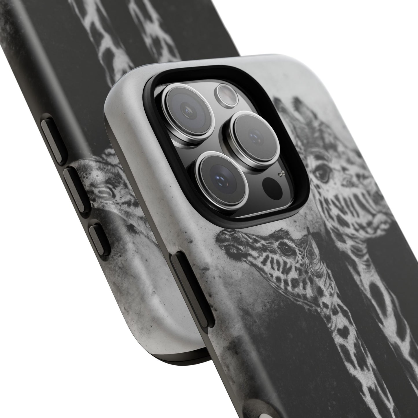 Grace in the Grassland, Giraffe Tough Phone Cases