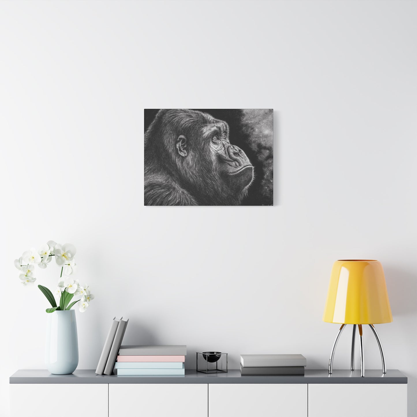 Gorilla, Matte Canvas, Stretched, 1.25"