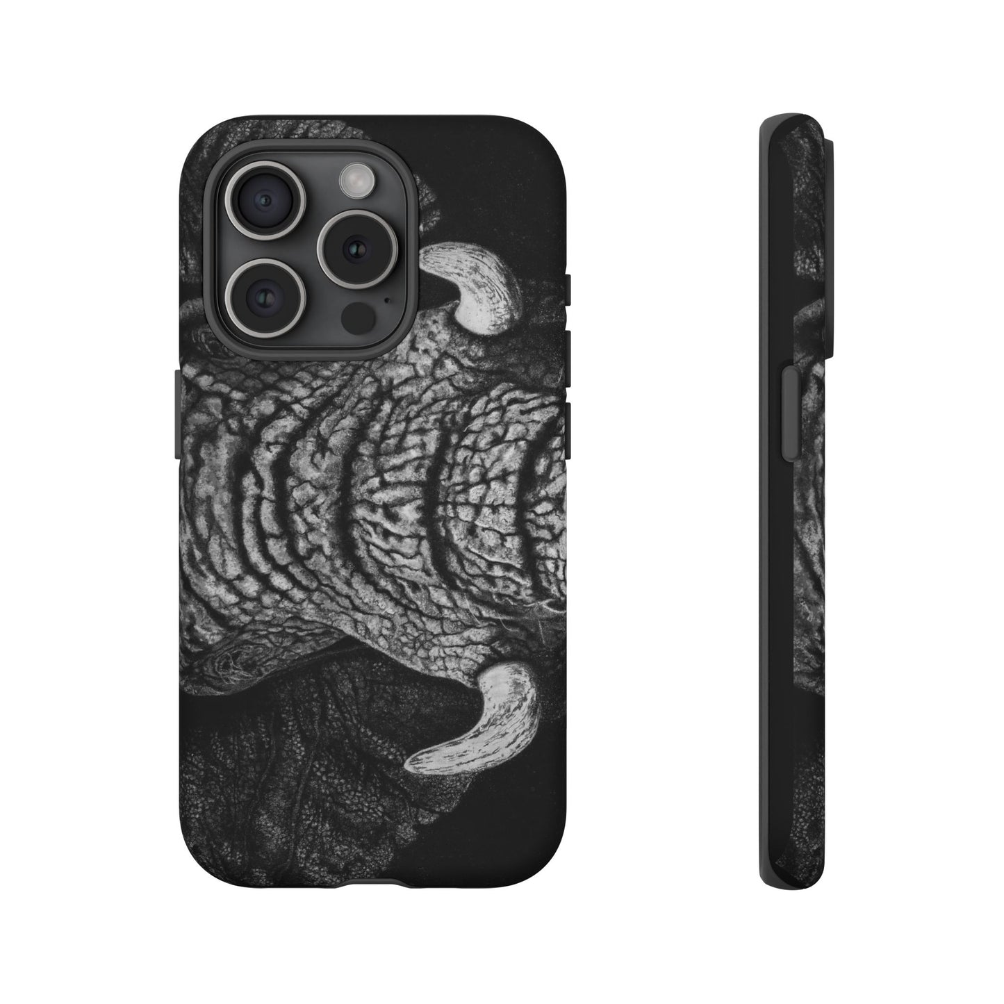 Ebony and Ivory, Elephant Phone Case, Tough Cases