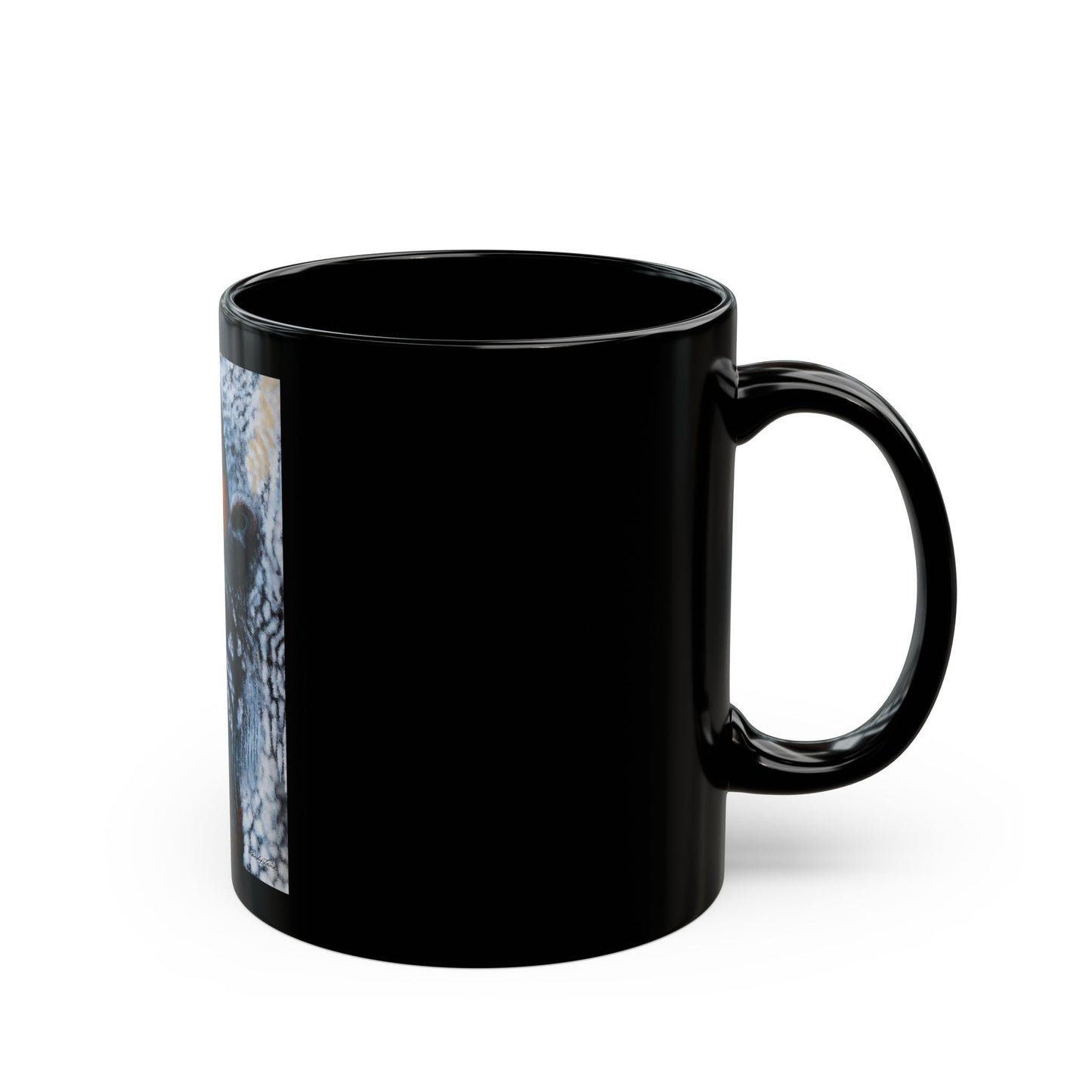 Storm Bison, Black Mug