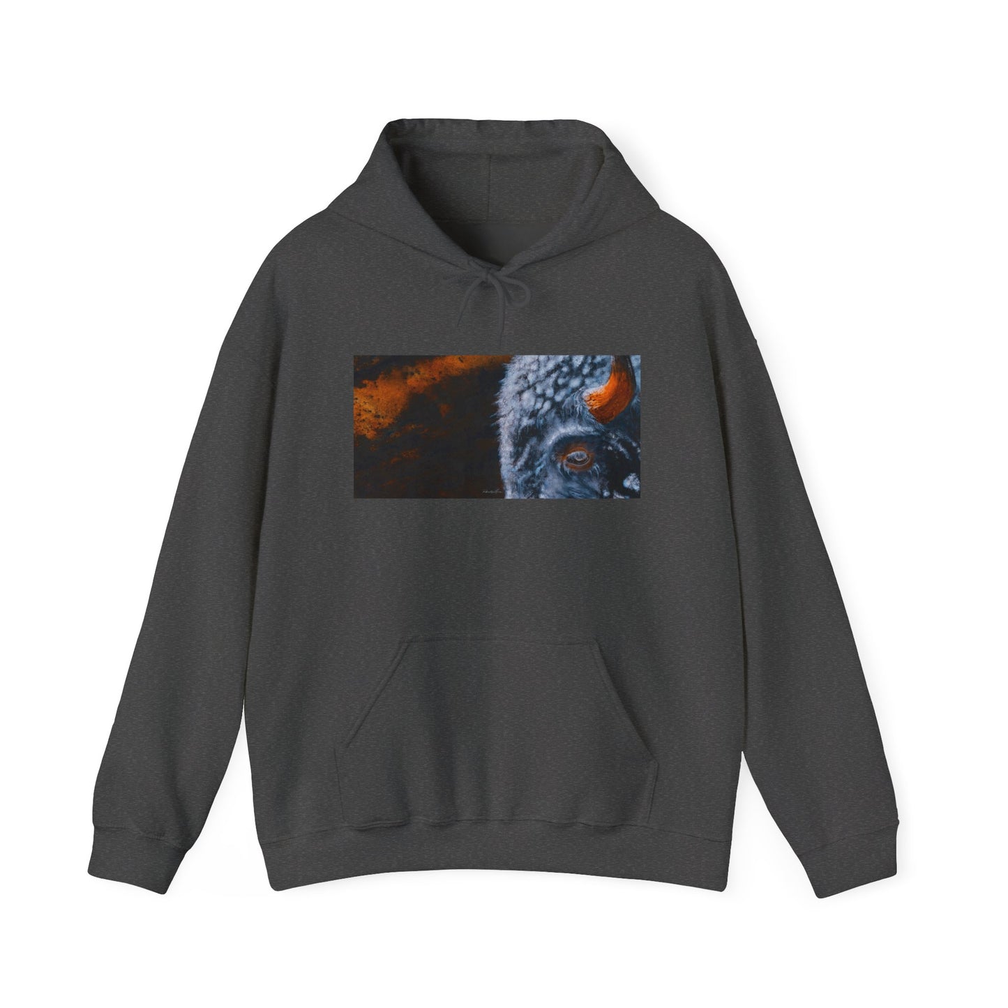 Storm Bison, Unisex Hoodie