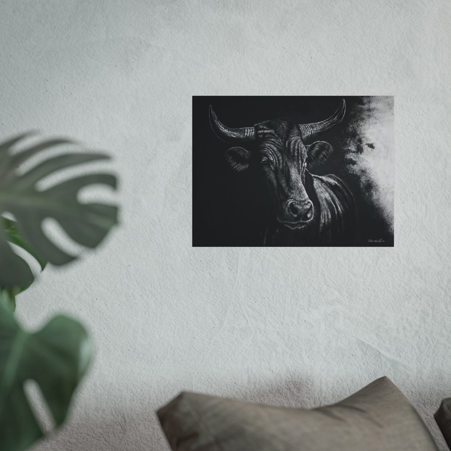 Stonebreaker. Bucking Bull Fine Art Print