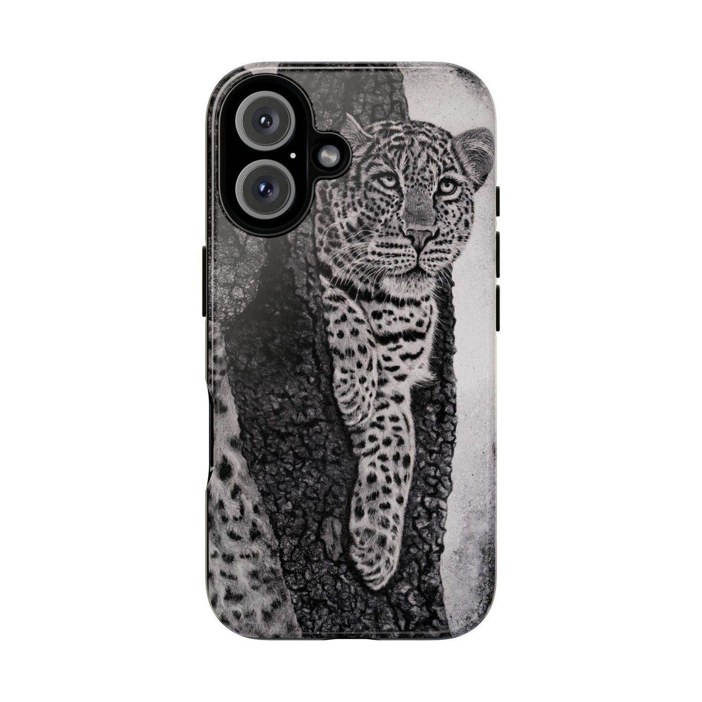 Tree Hugger, Leopard Phone Case