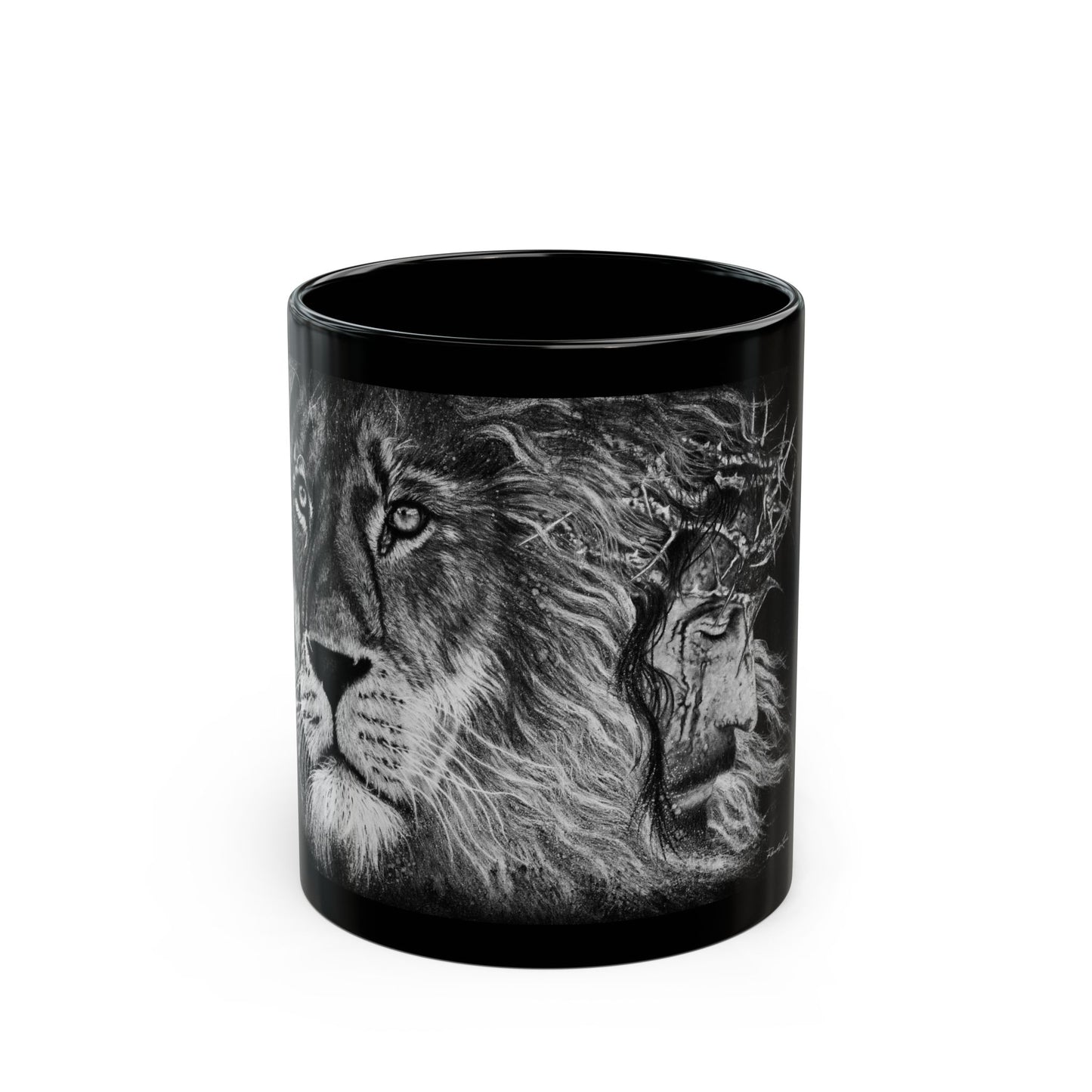 Lion King, Black Mug