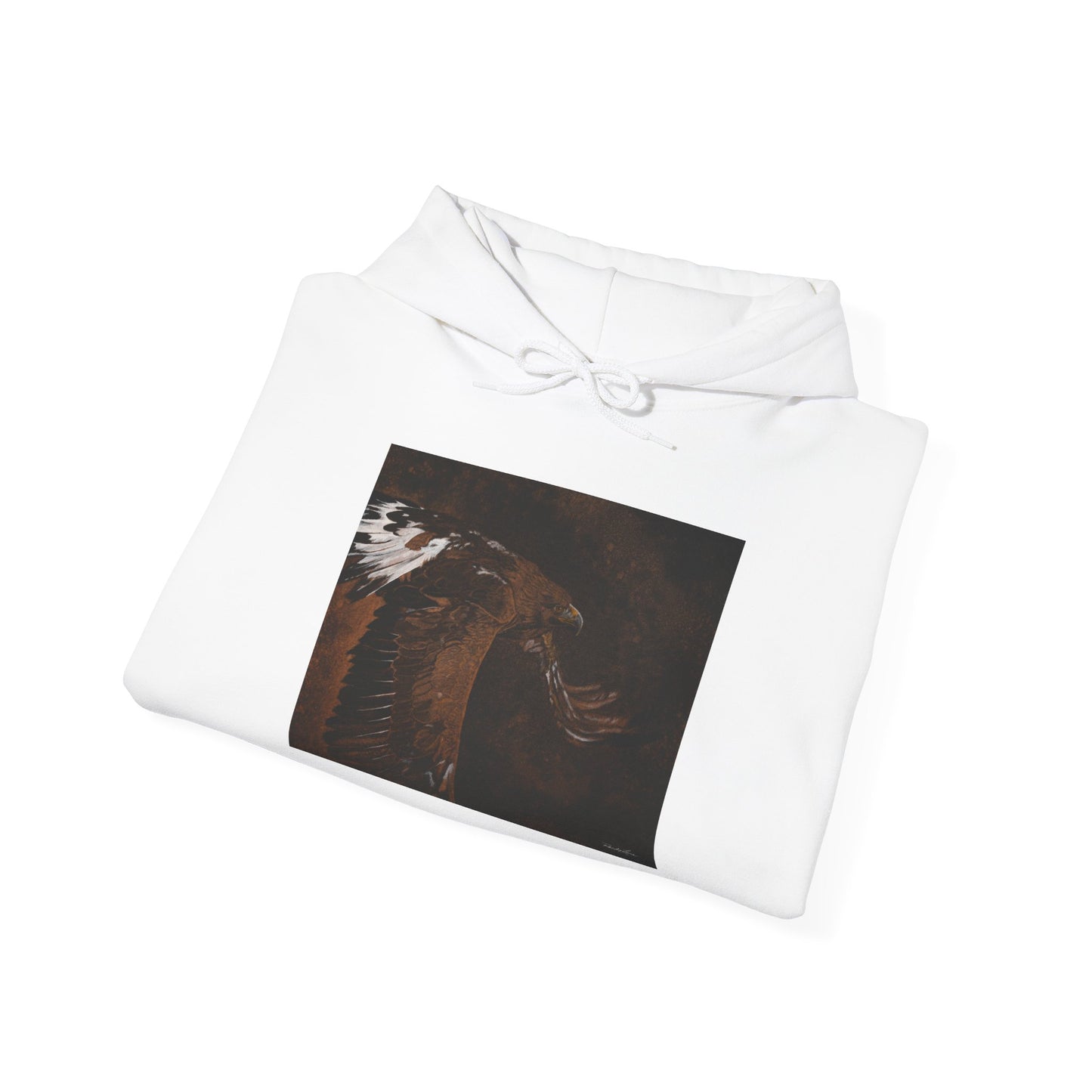 Golden Flight, Golden Eagle Graphic Hoodie Unisex Sweatshirt