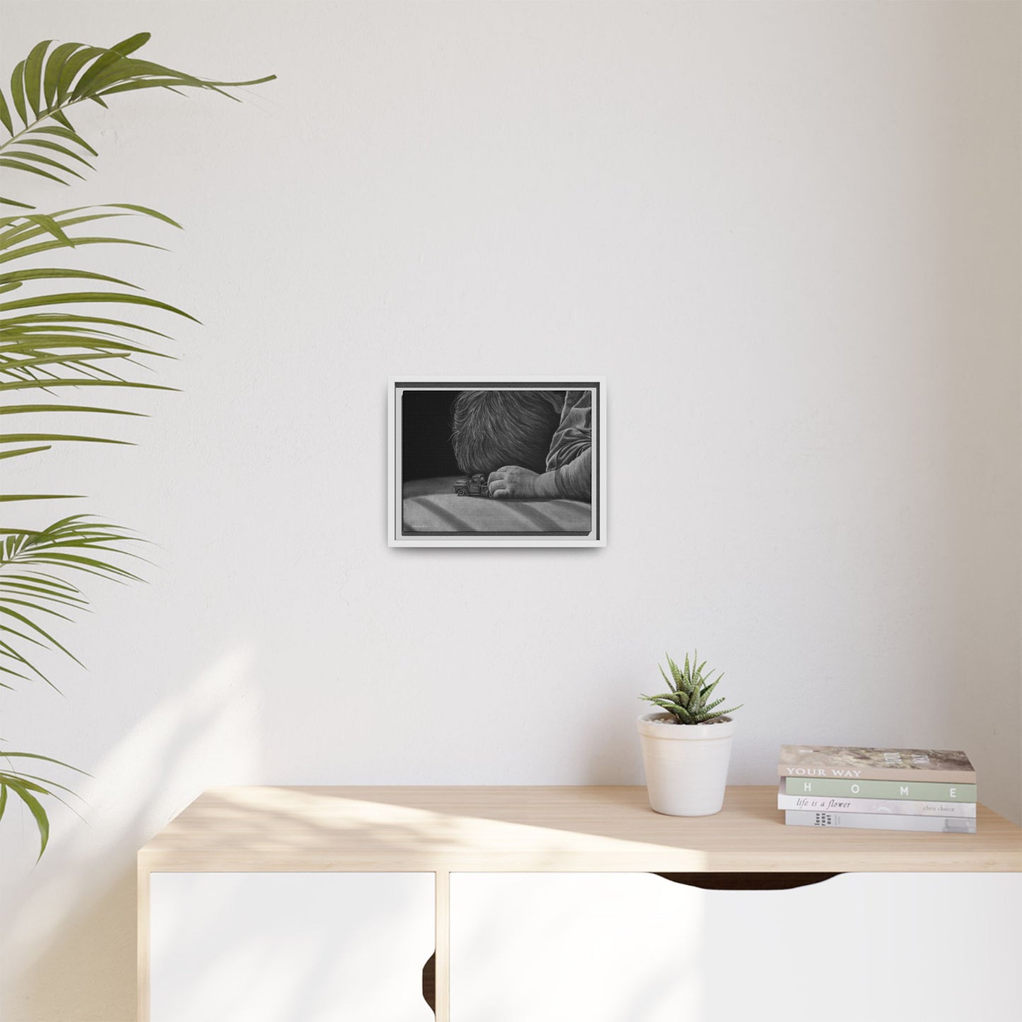 The Gift, Framed Matte Canvas Wall Art
