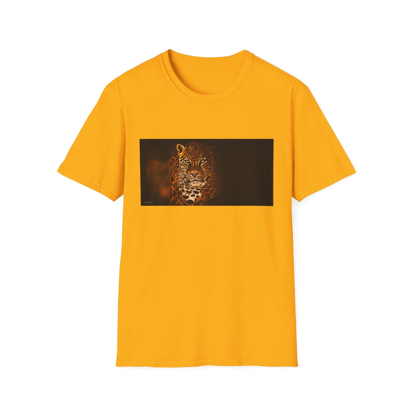 Shadow Hunter, Leopard Unisex Softstyle T-Shirt