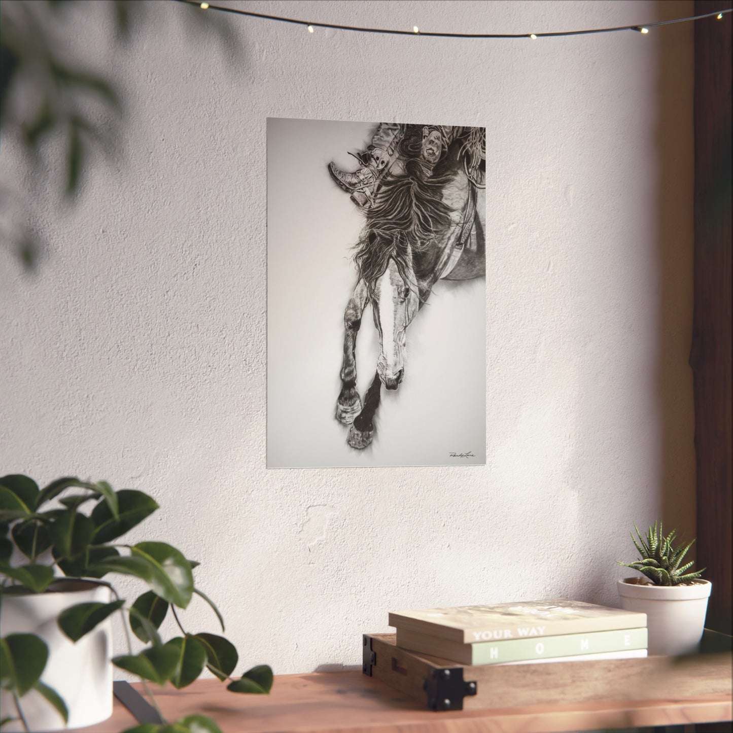 Crazy 8. Fine Art Rodeo Print