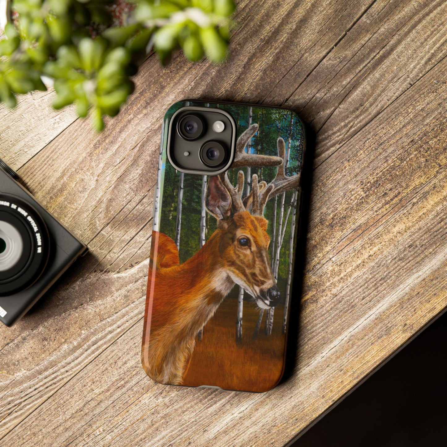 Velvet Crush, Deer Tough Phone Cases