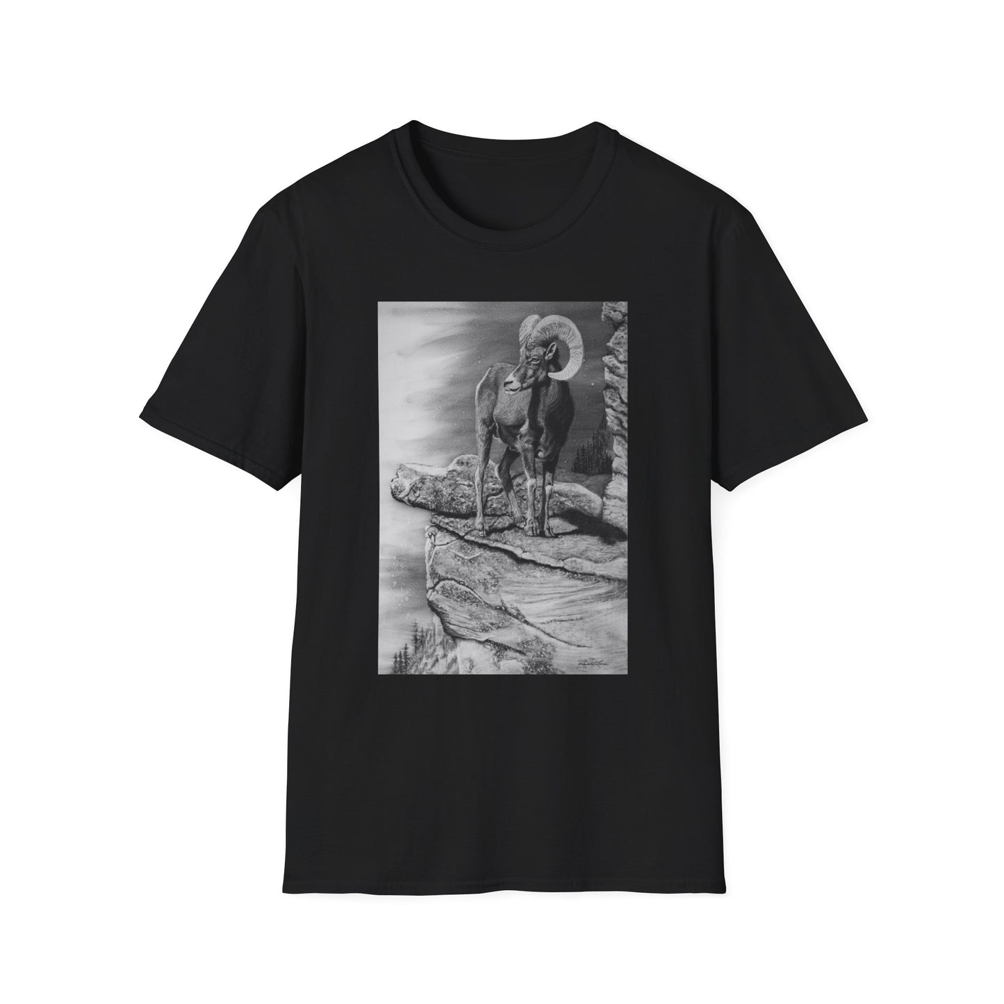 Legendary, Bighorn Sheep Unisex Softstyle Tee