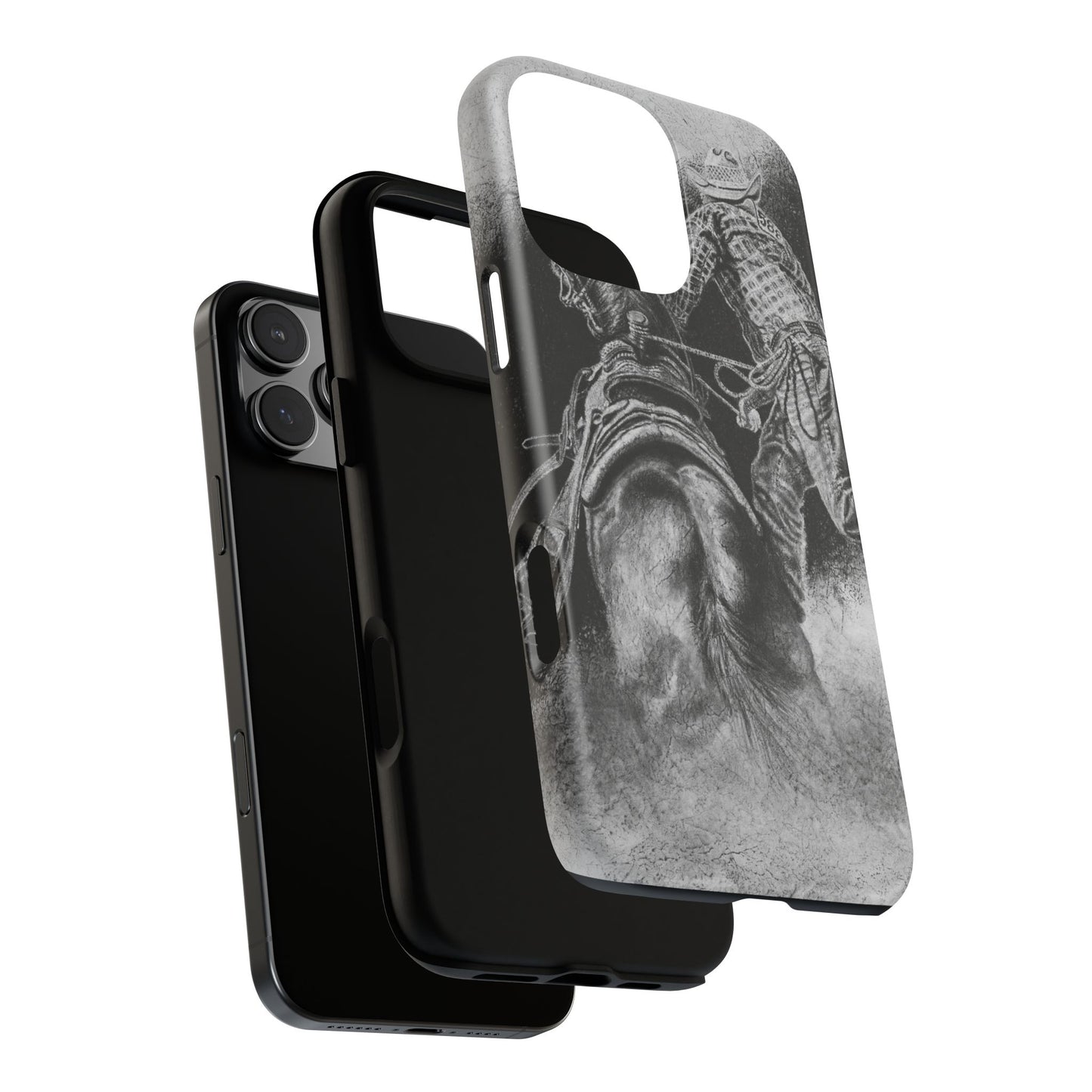 The Dismount. Steer Roper Phone Case