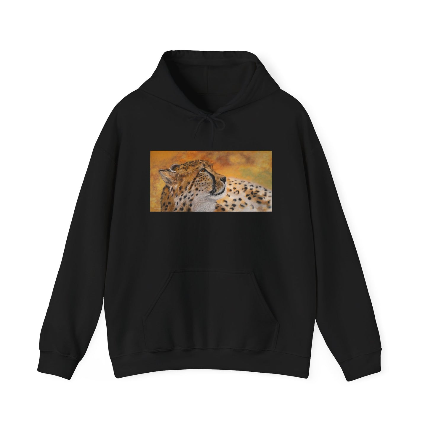 Cheetah Chill, Cheetah Unisex Hooded Sweatshirt