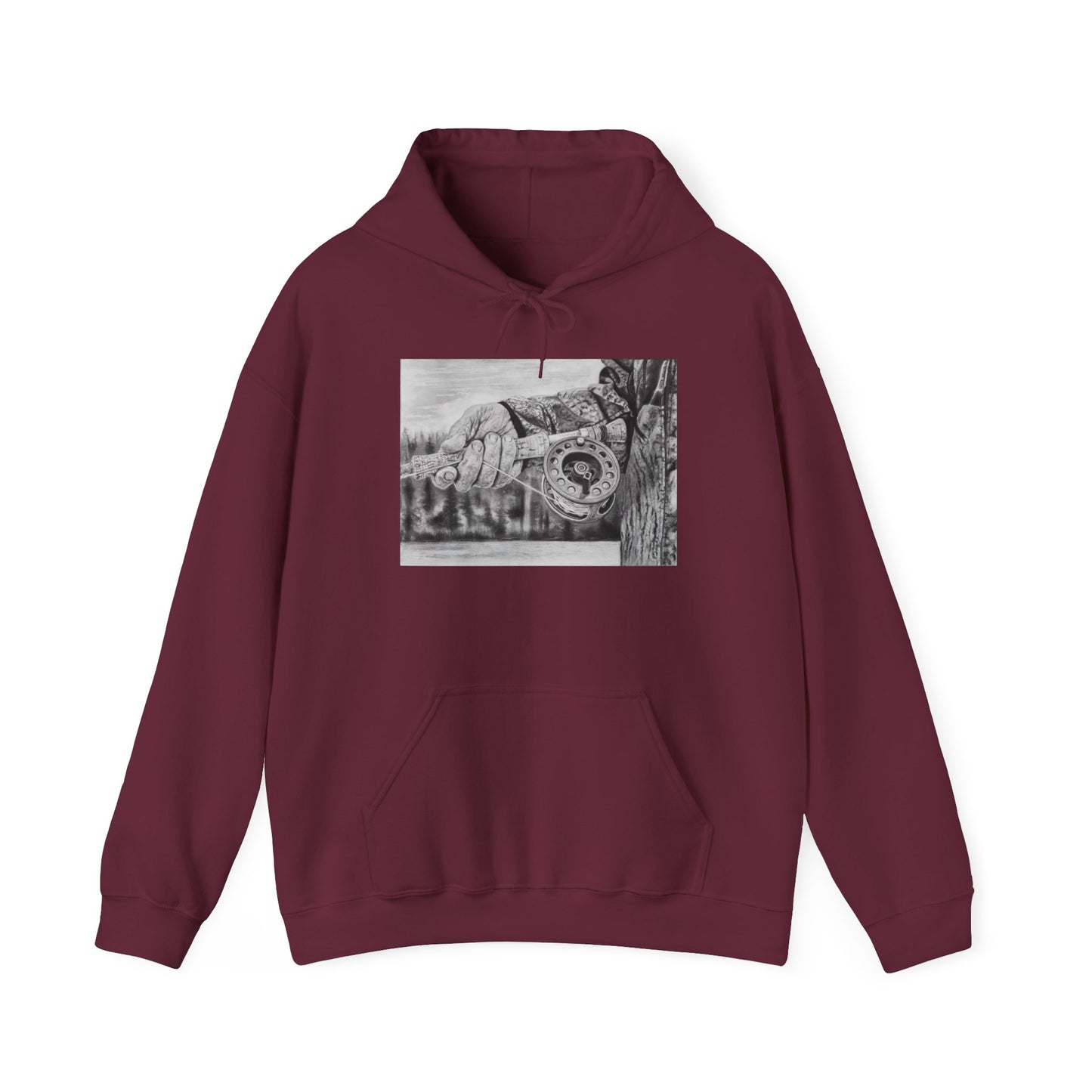 Therapy, Fly Fishing Unisex Hoodie