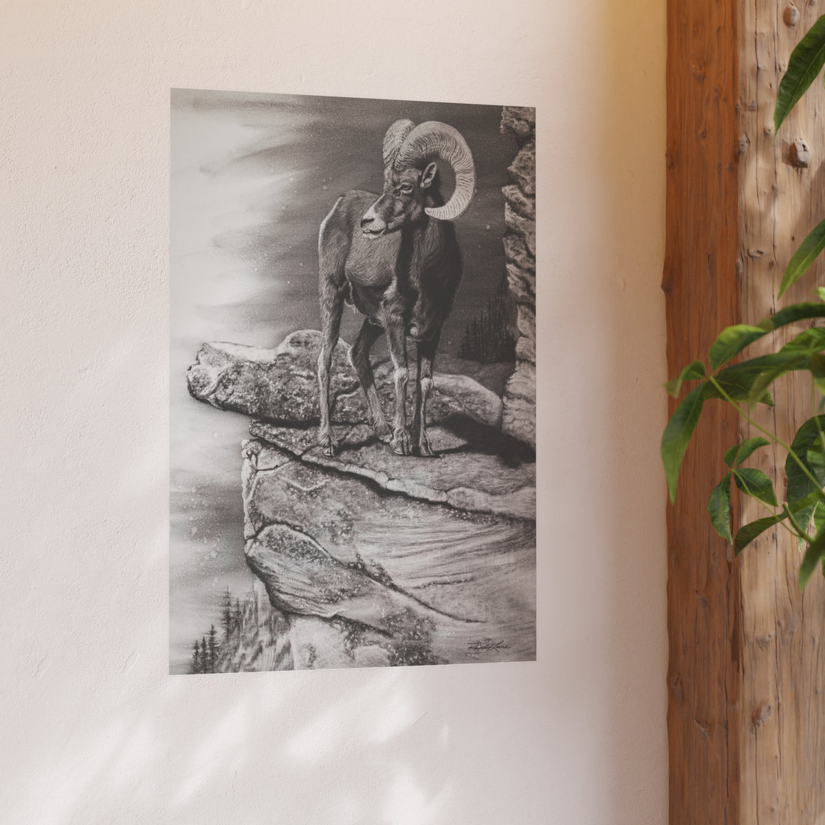 Legendary, Bighorn Sheep Fine Art Print (Satin or Matte)