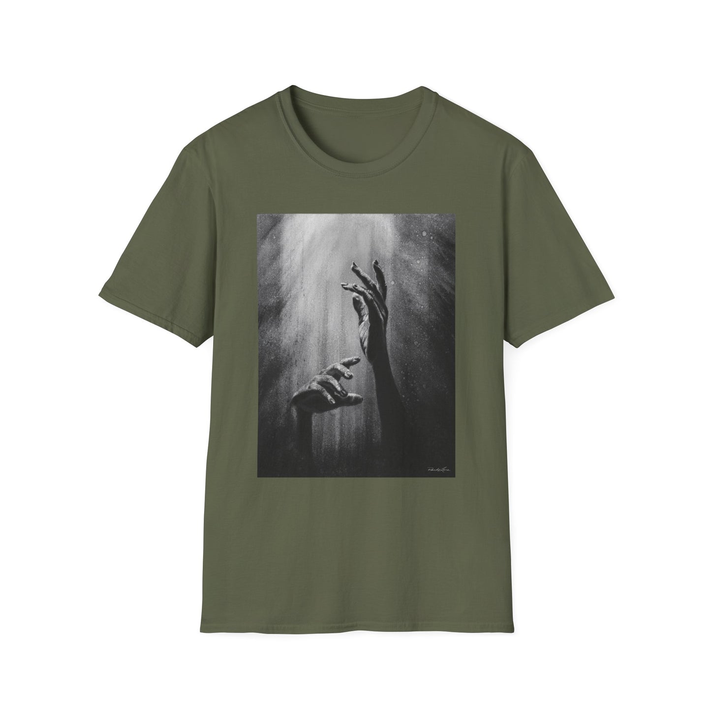 Divine Dance. Emotive Art T-Shirt, Unisex Graphic Tee