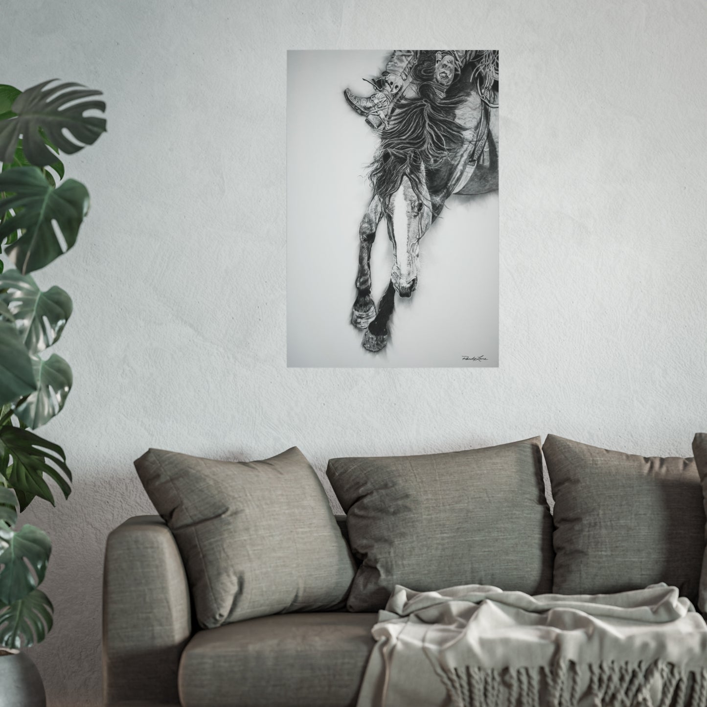 Crazy 8. Fine Art Rodeo Print