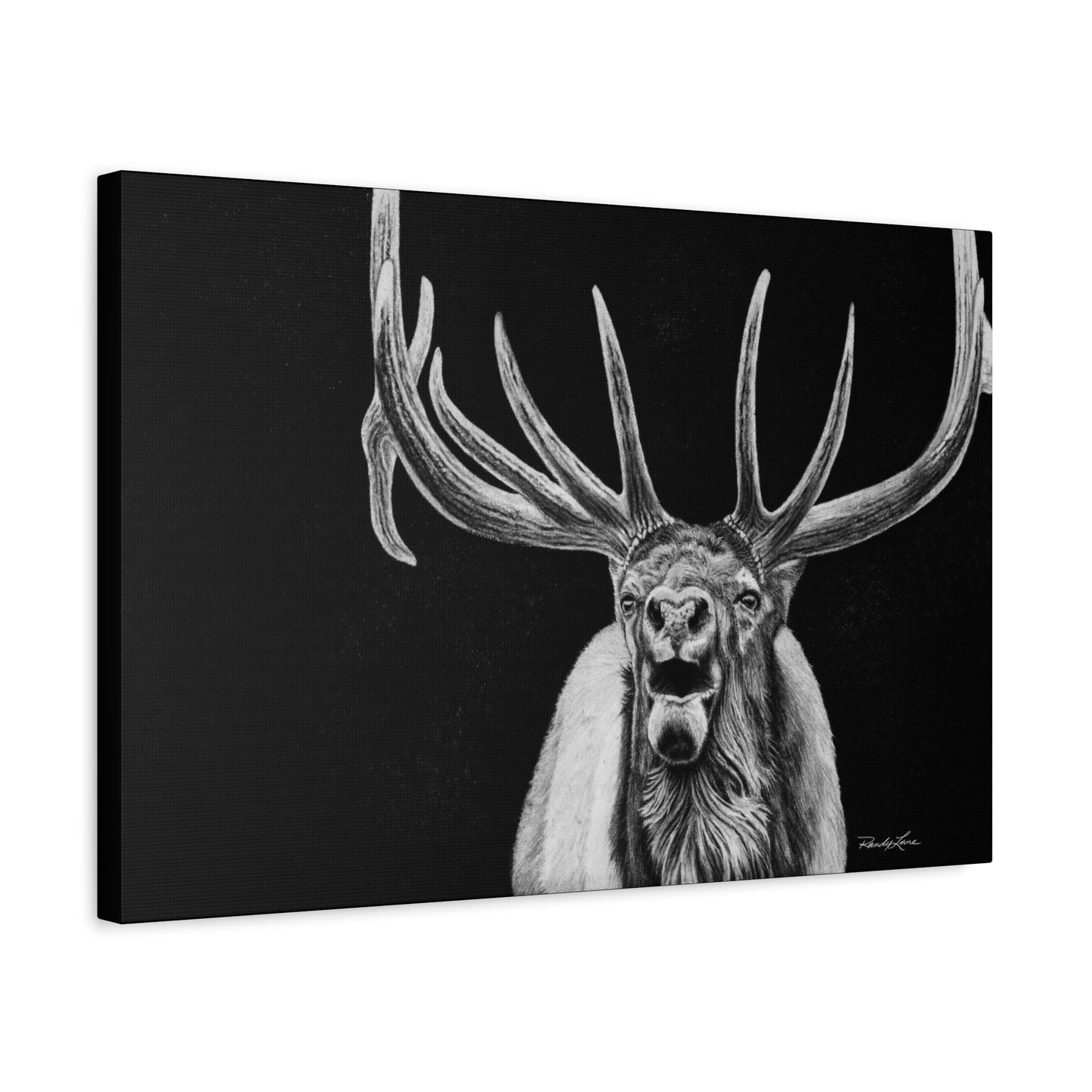 Heavy is the Crown, Matte Canvas Elk, Stretched, 1.25"