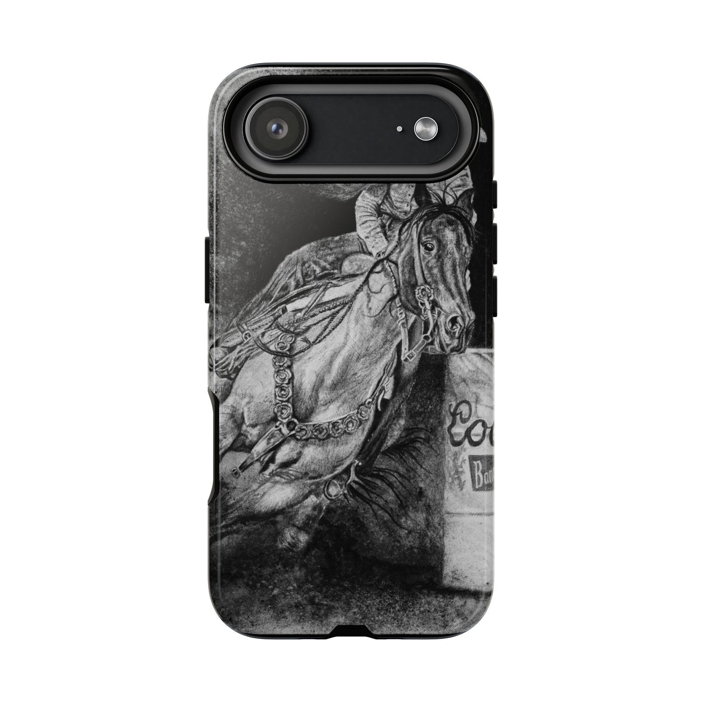Sophie's Run. Rodeo Barrel Racer Phone Case
