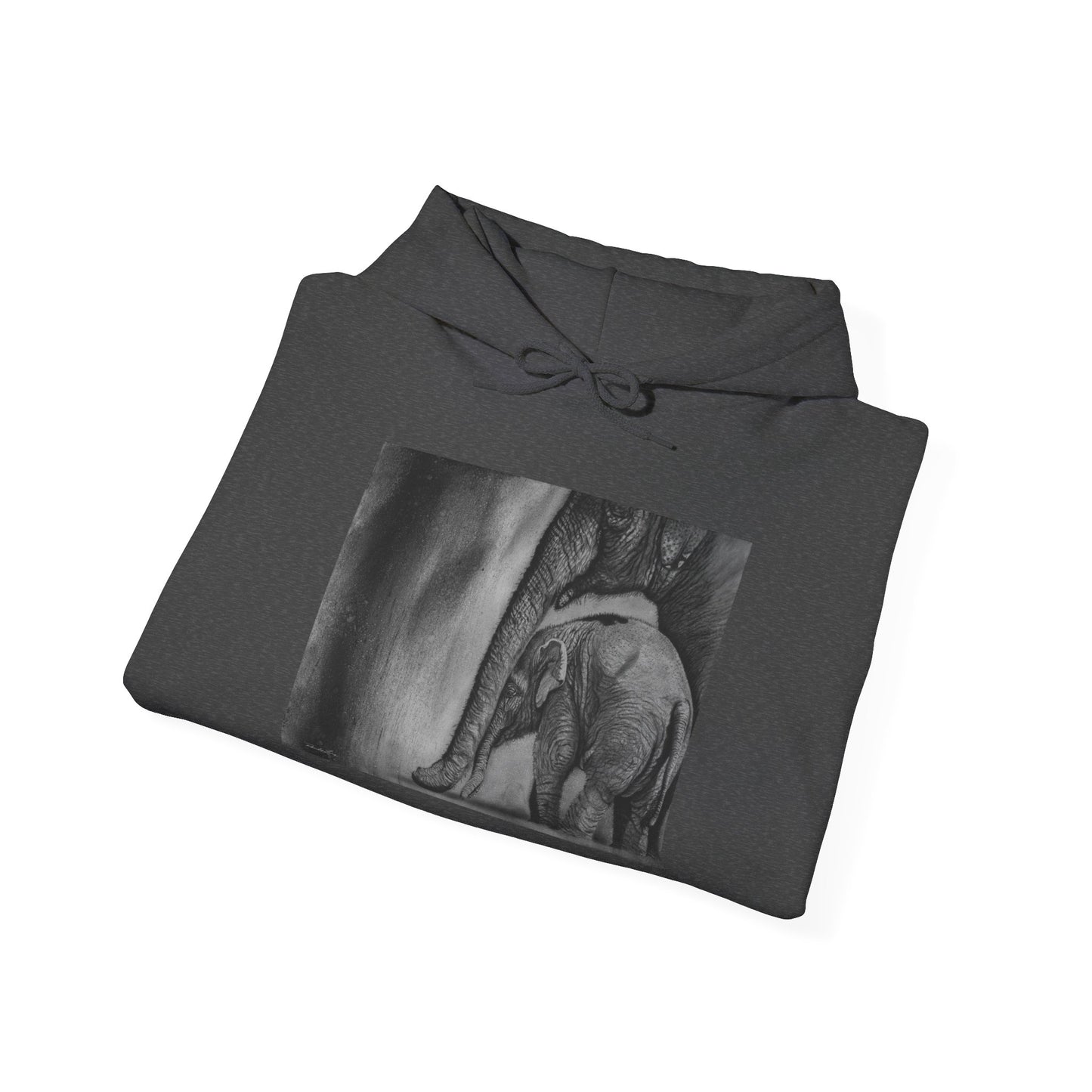 Trunks of Love, Elephant Hoodie Unisex Sweatshirt