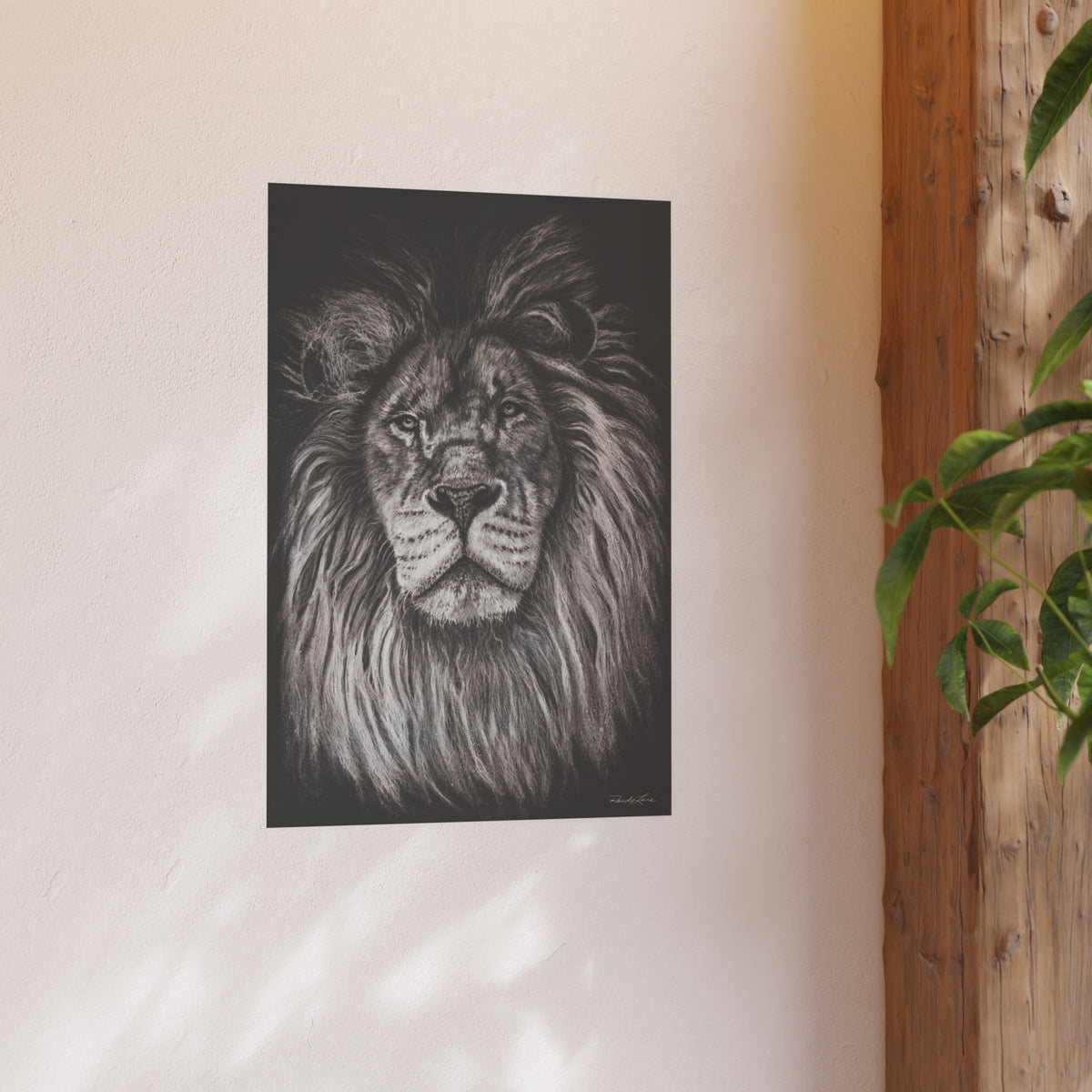 The Mane Event, Lion Fine Art Print (Satin/Matte)