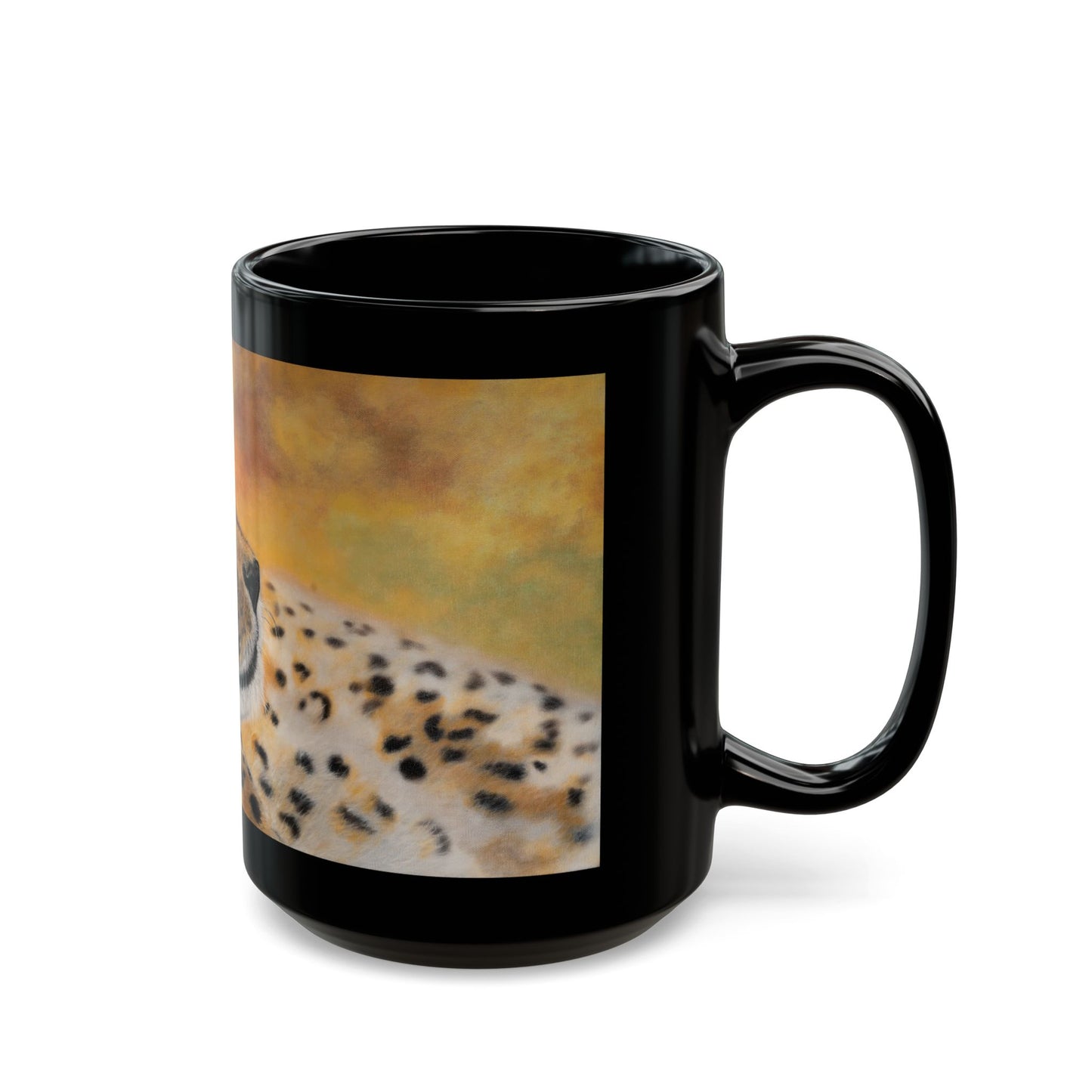 Cheetah Chill, Cheetah Print Coffee Mug