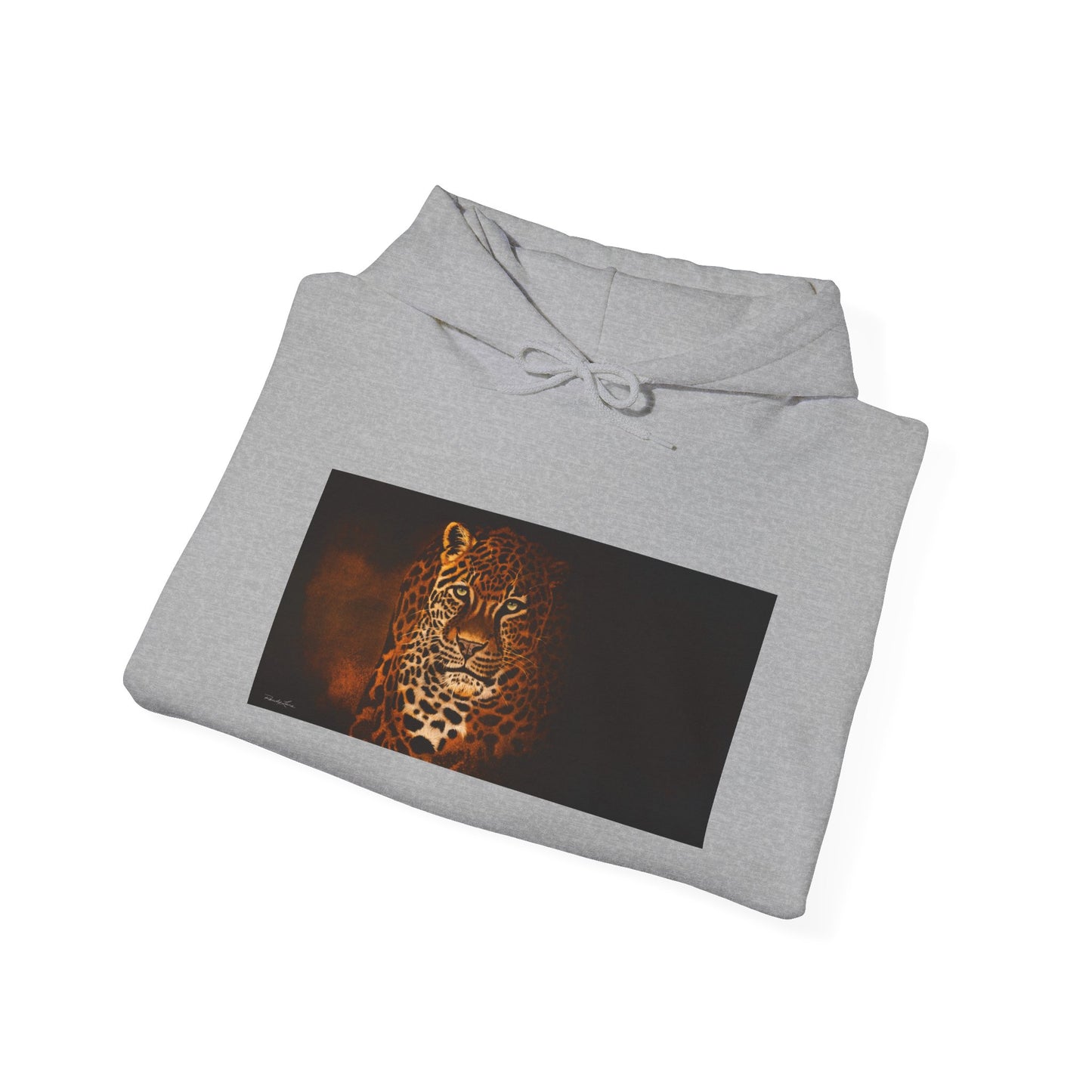 Shadow Hunter, Leopard Print Unisex Hoodie