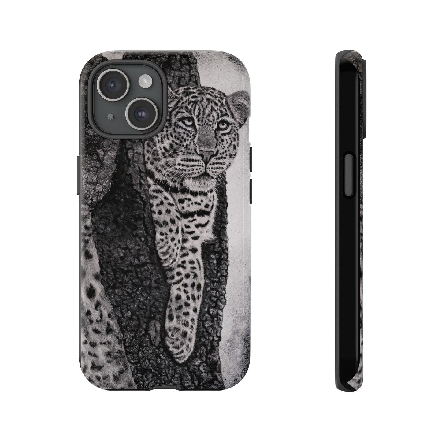 Tree Hugger, Leopard Phone Case