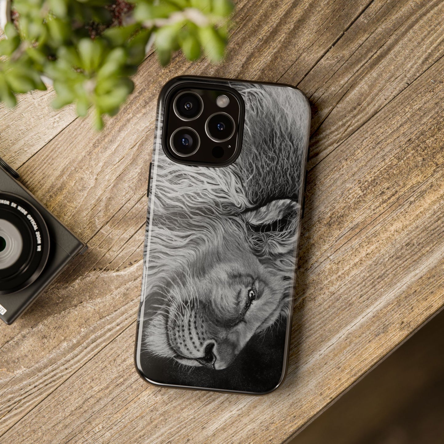 King of Cool, Lion Phone Case, Tough & Artistic Smartphone Case