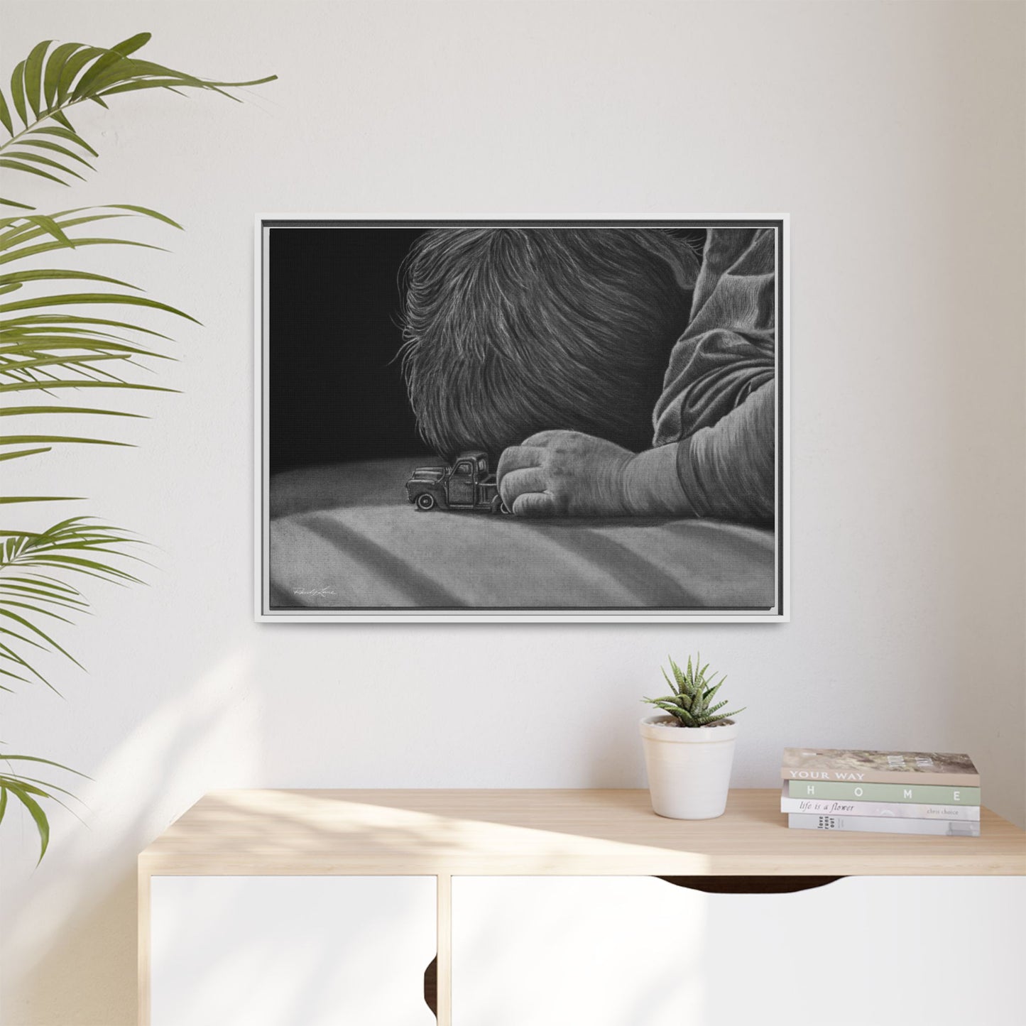 The Gift, Framed Fine Art Print
