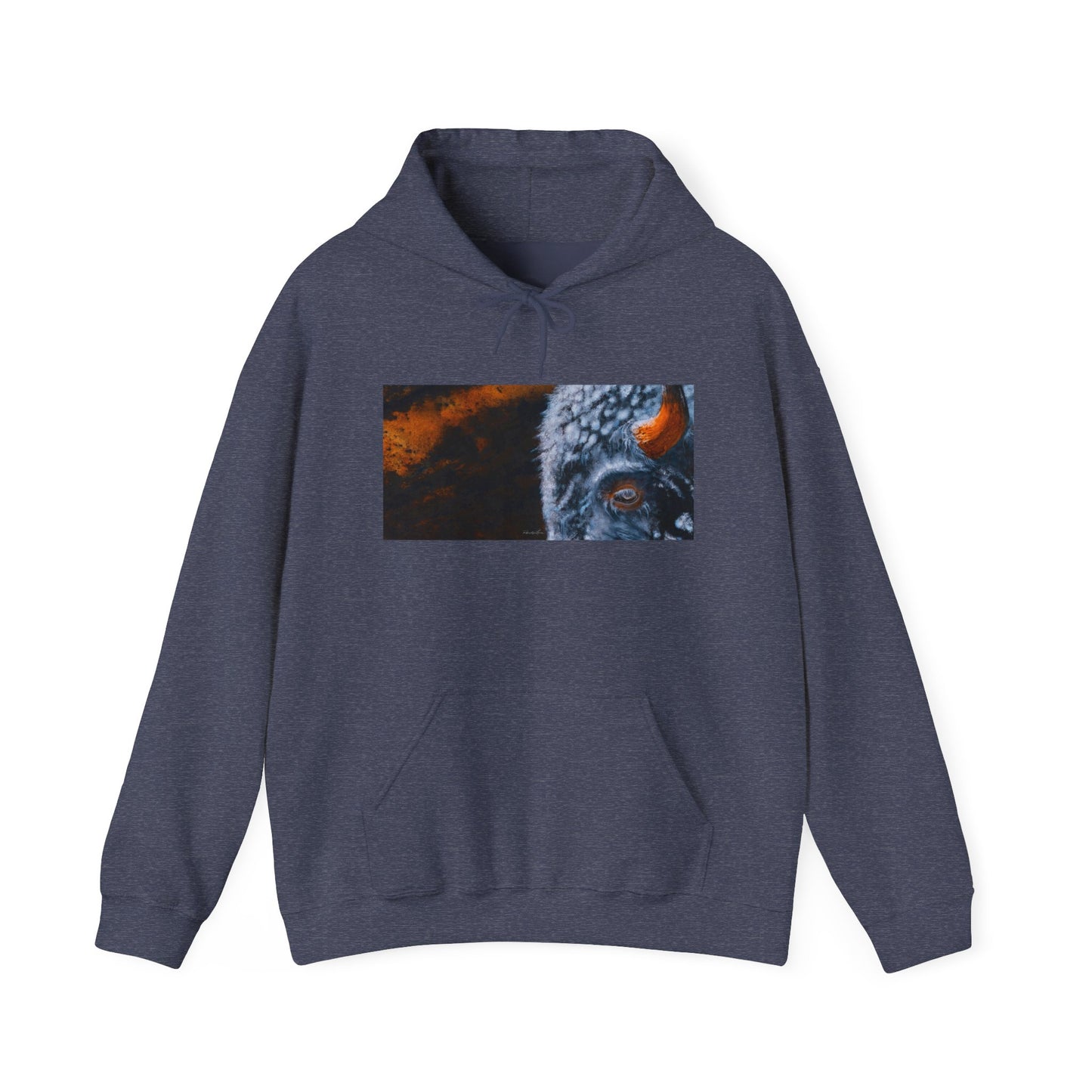 Storm Bison, Unisex Hoodie